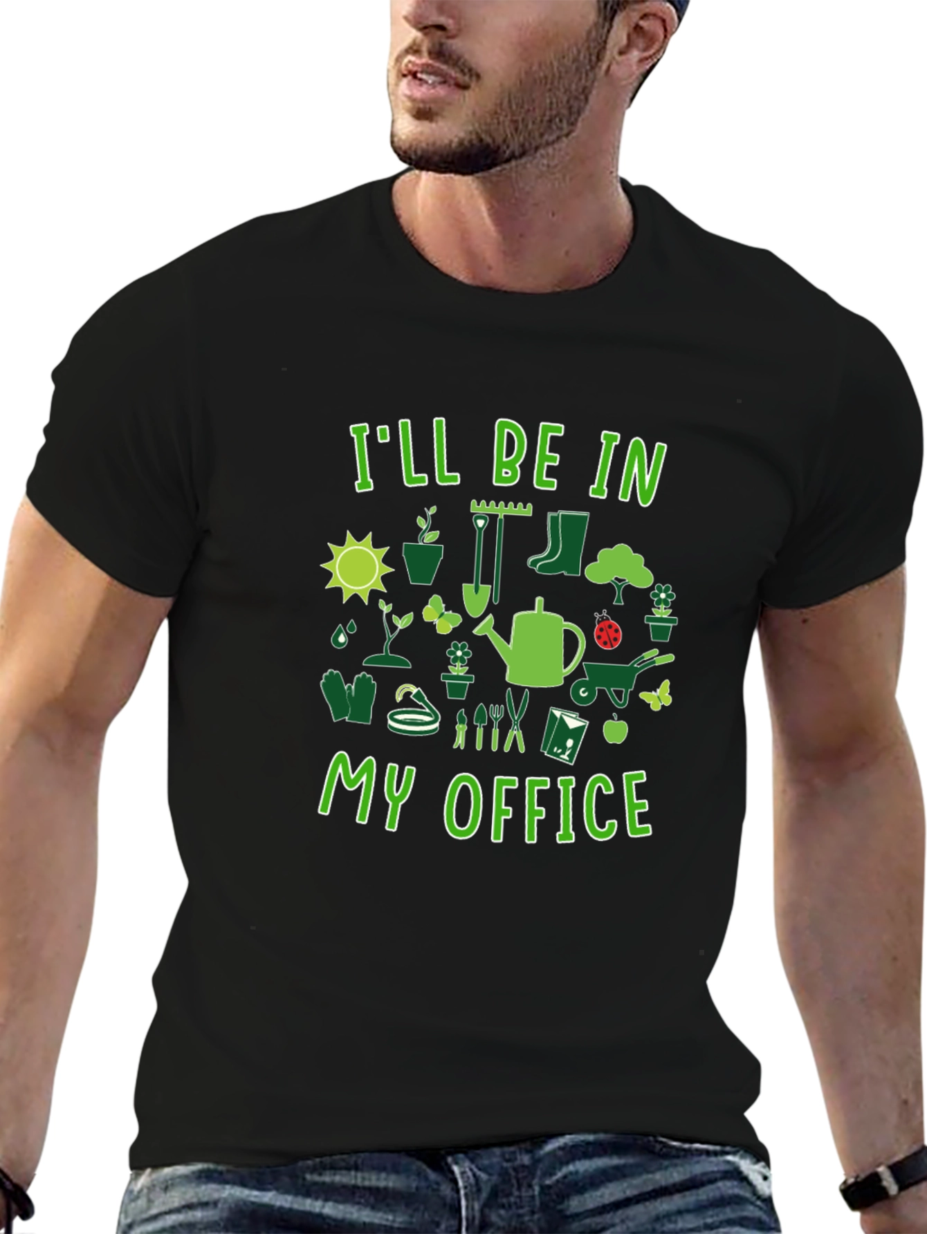 Gardening Office T-Shirt - Nature Lover Tee
