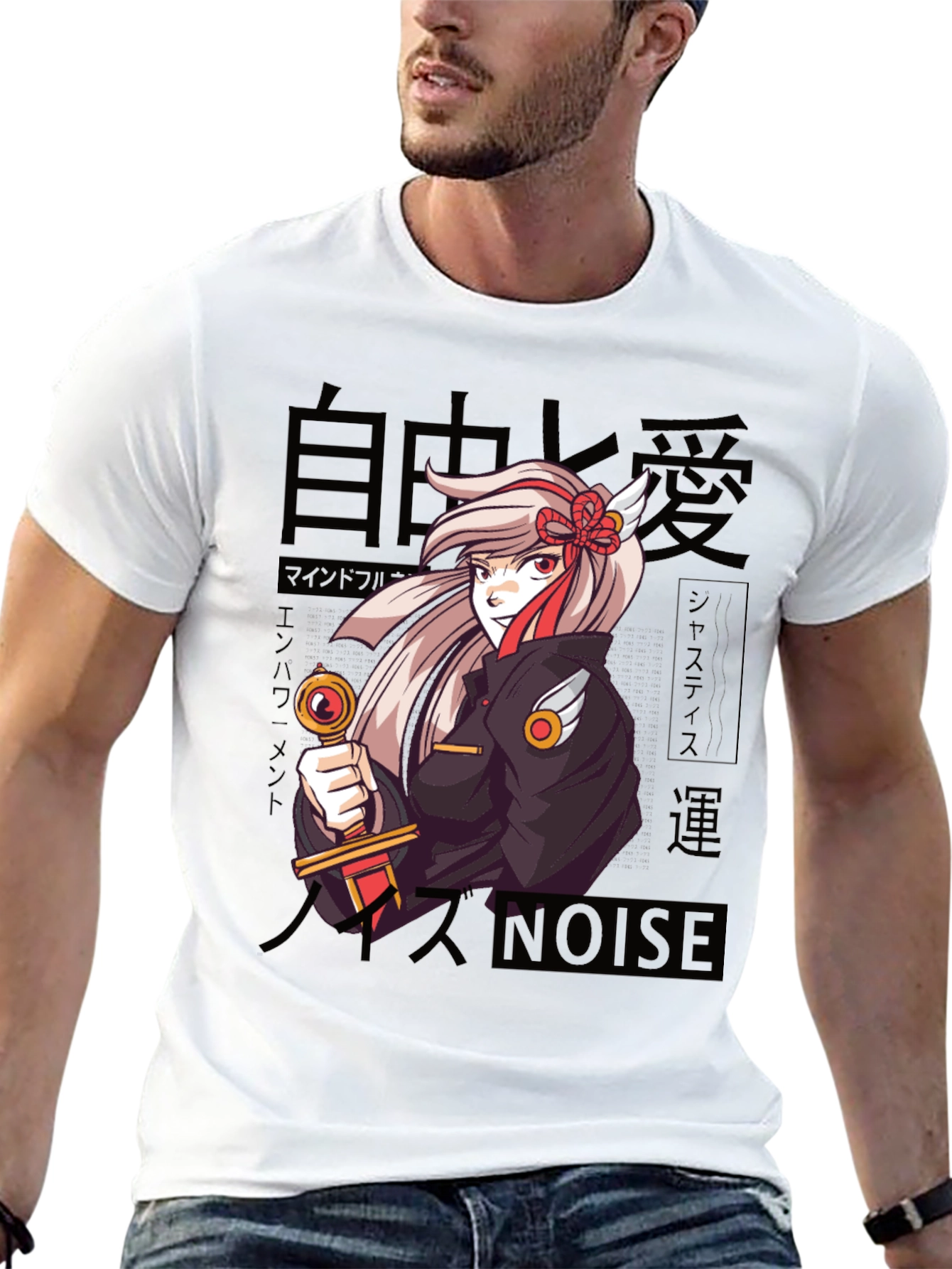 Anime Girl Sword T-Shirt