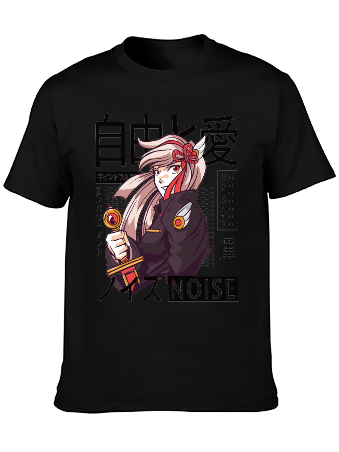 Anime Girl Sword T-Shirt