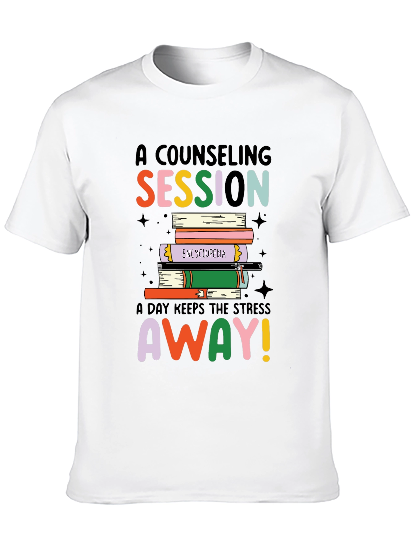 Counseling Session T-Shirt - Stress Away