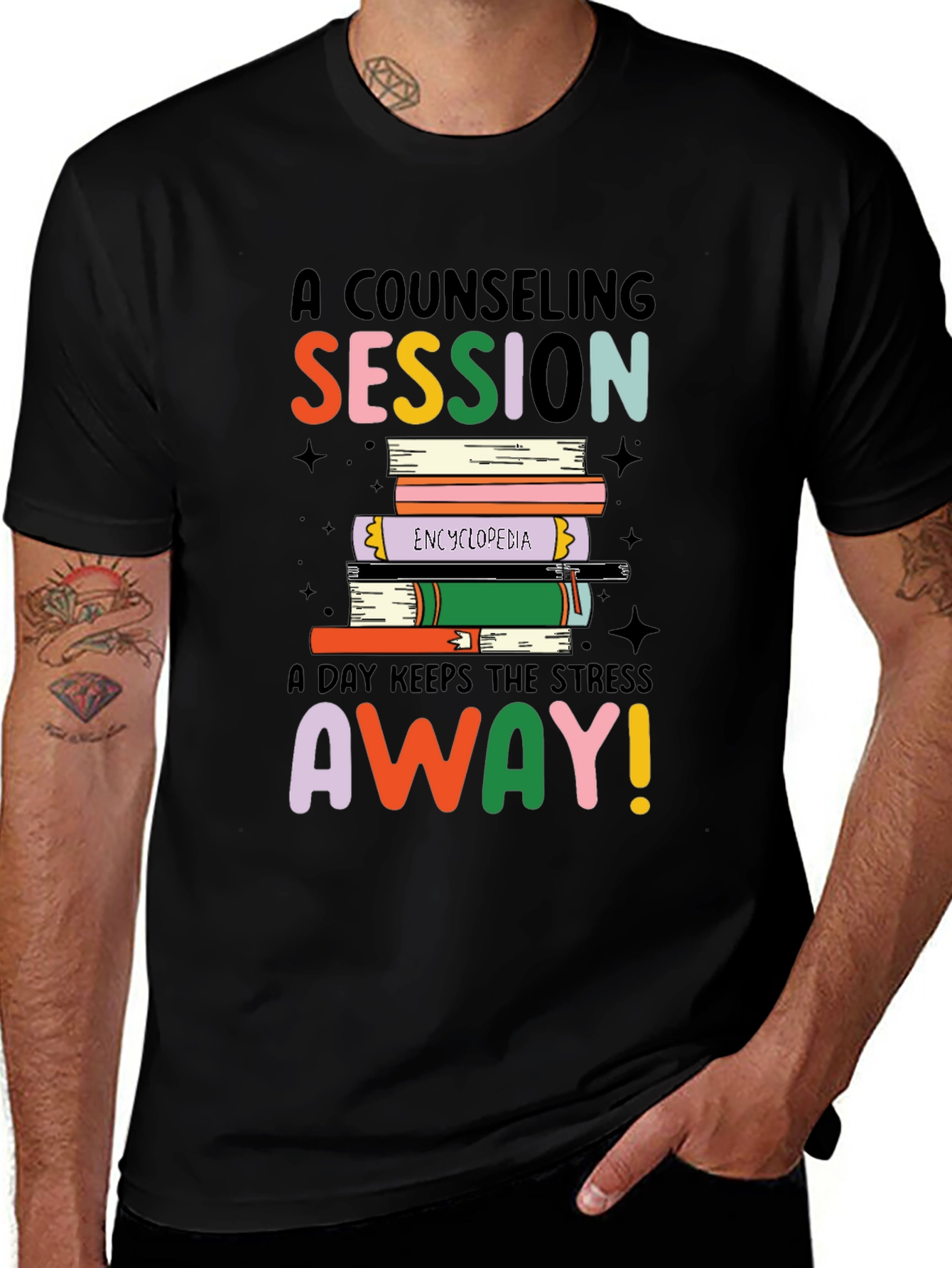 Counseling Session T-Shirt - Stress Away