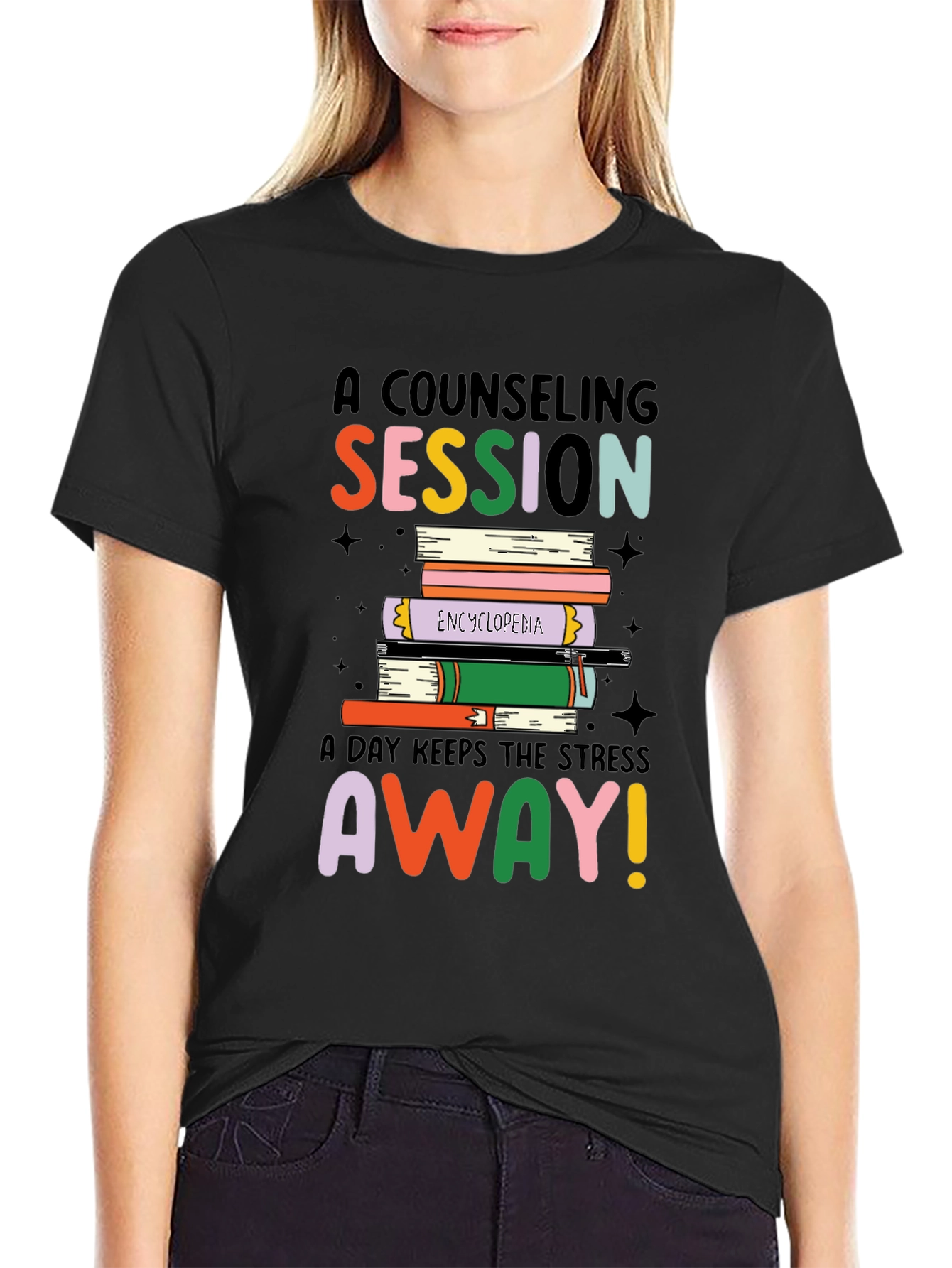 Counseling Session T-Shirt - Stress Away