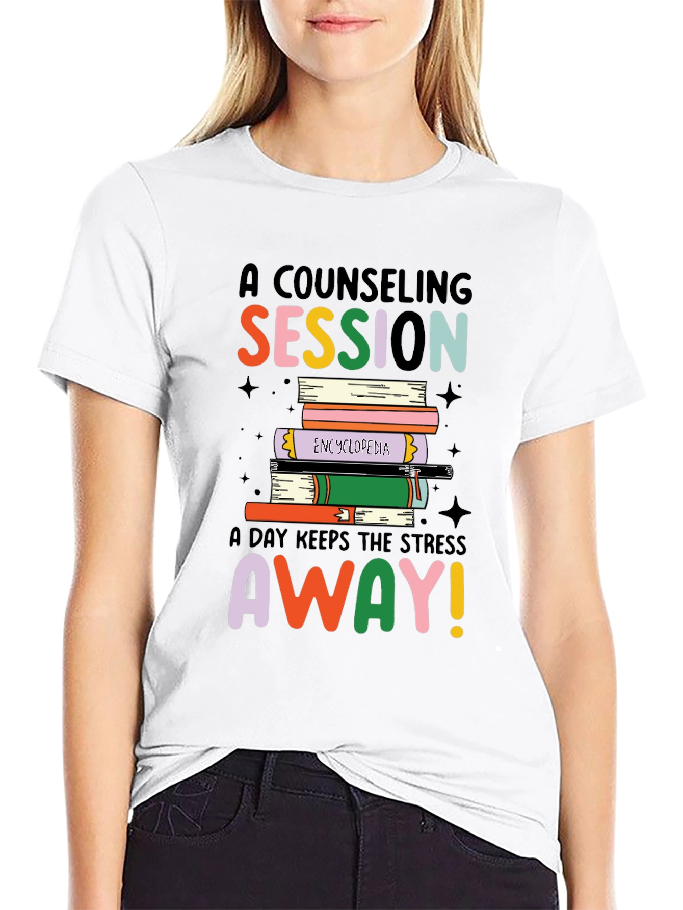 Counseling Session T-Shirt - Stress Away