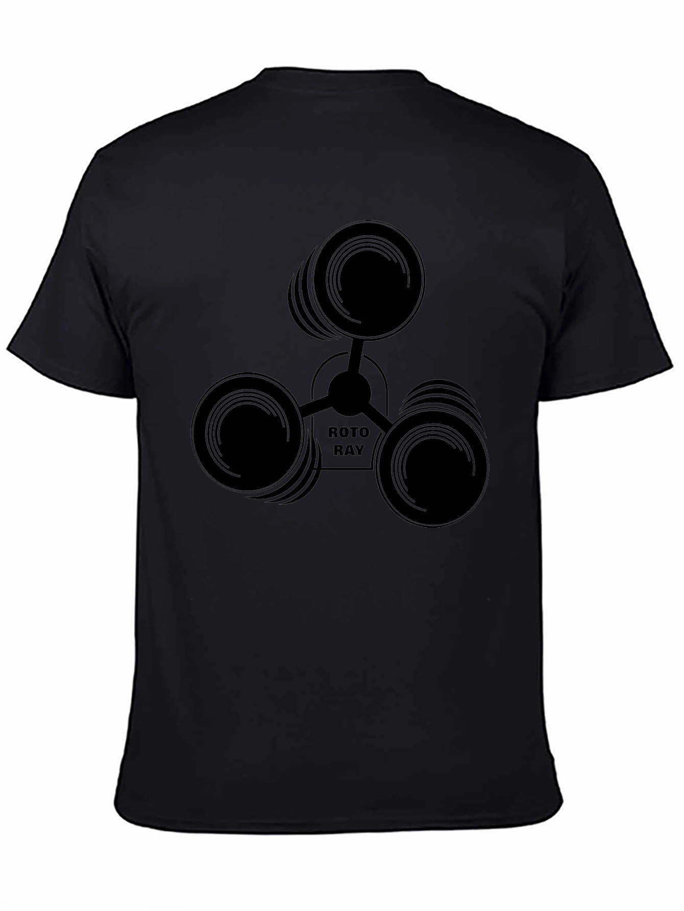 Roto Ray Black T-Shirt