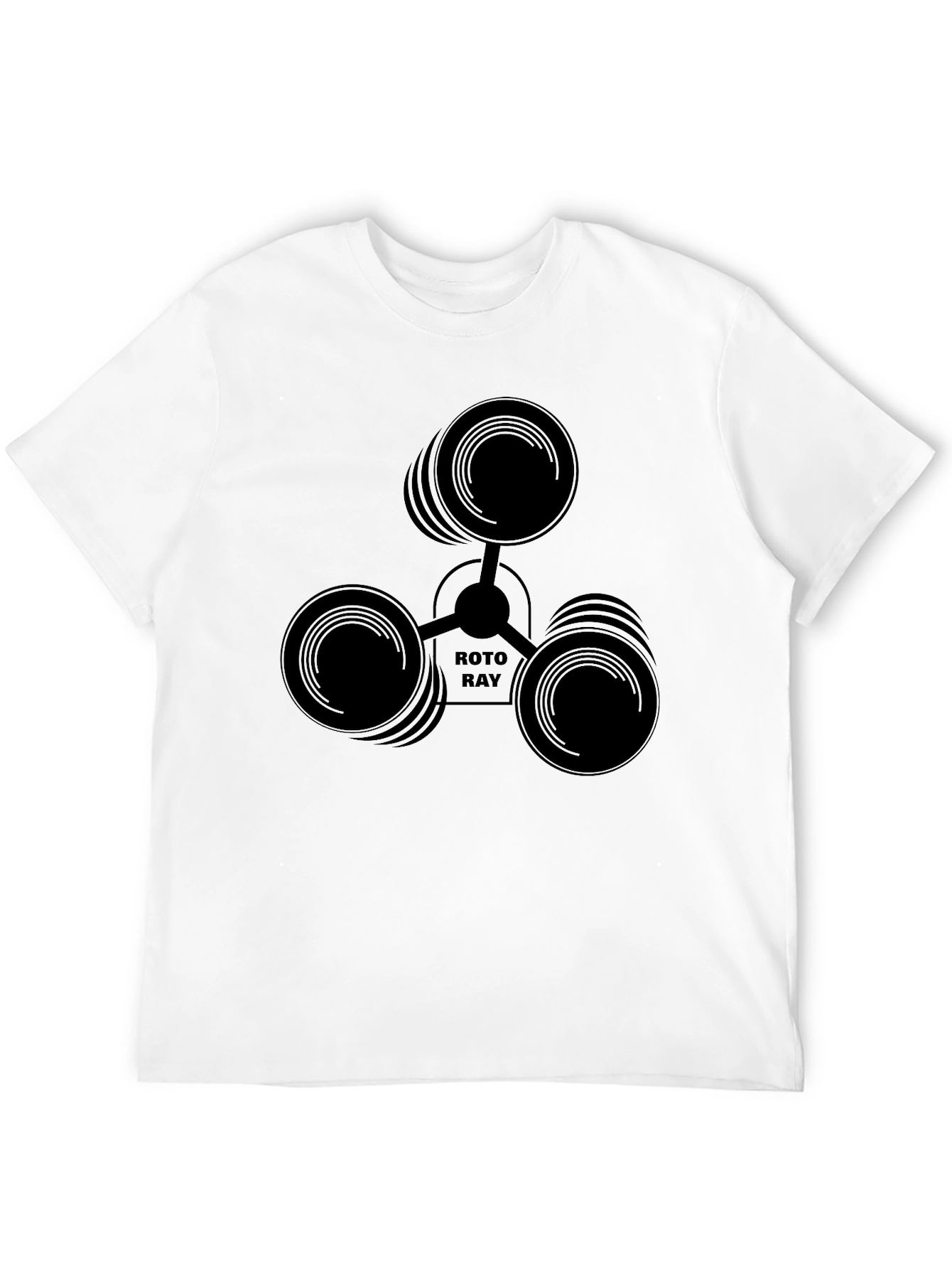 Roto Ray Black T-Shirt