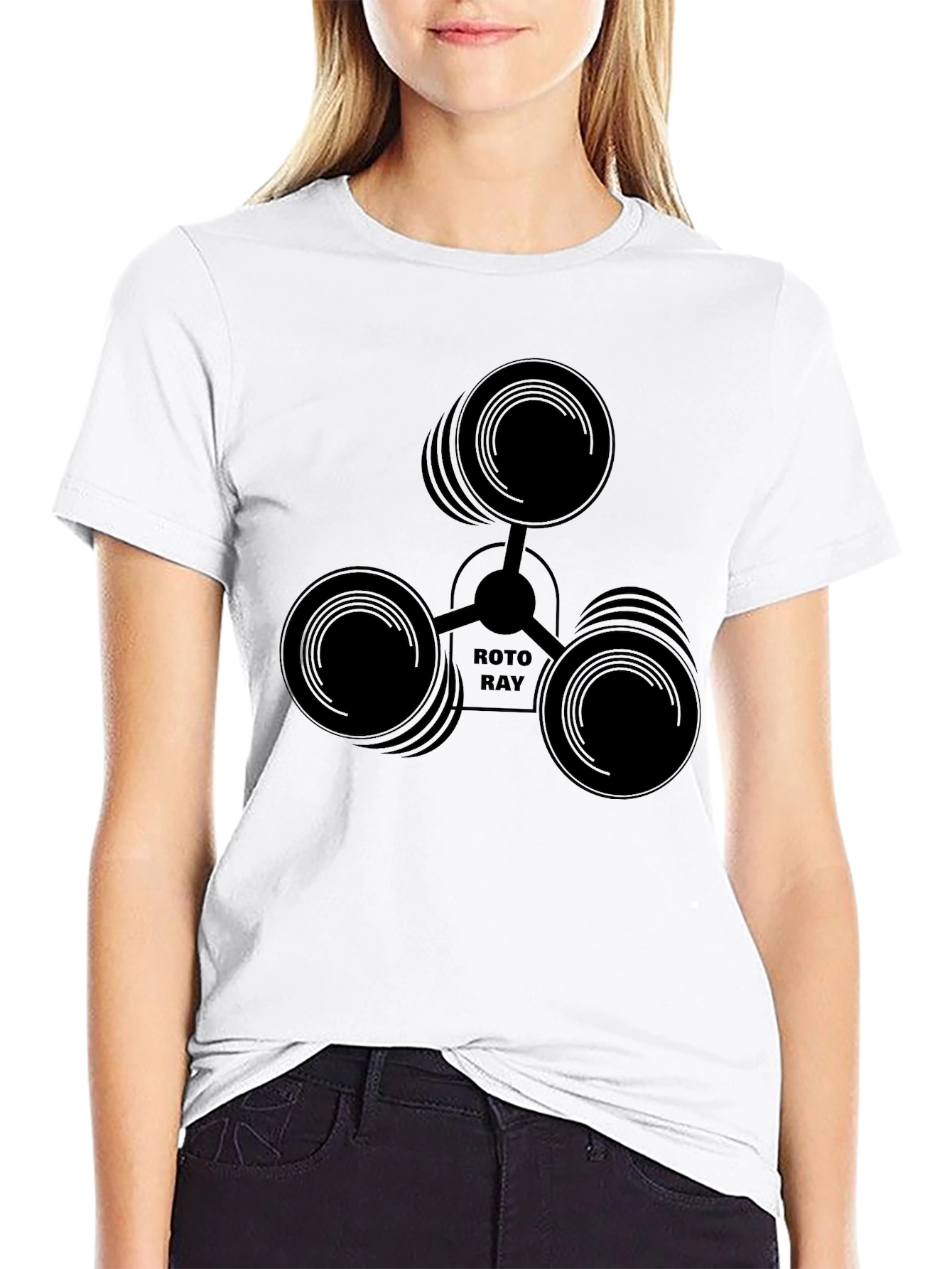 Roto Ray Black T-Shirt
