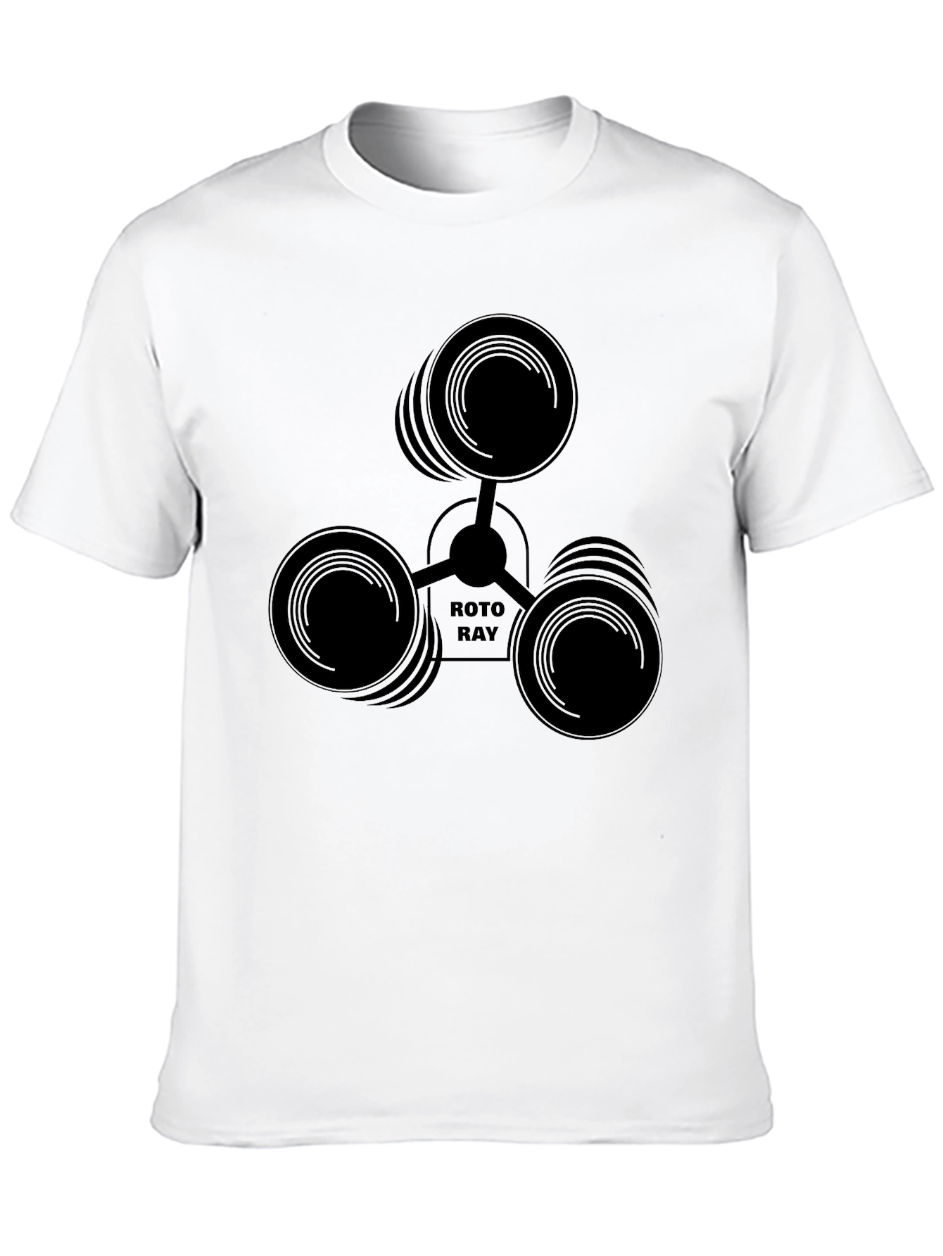 Roto Ray Black T-Shirt