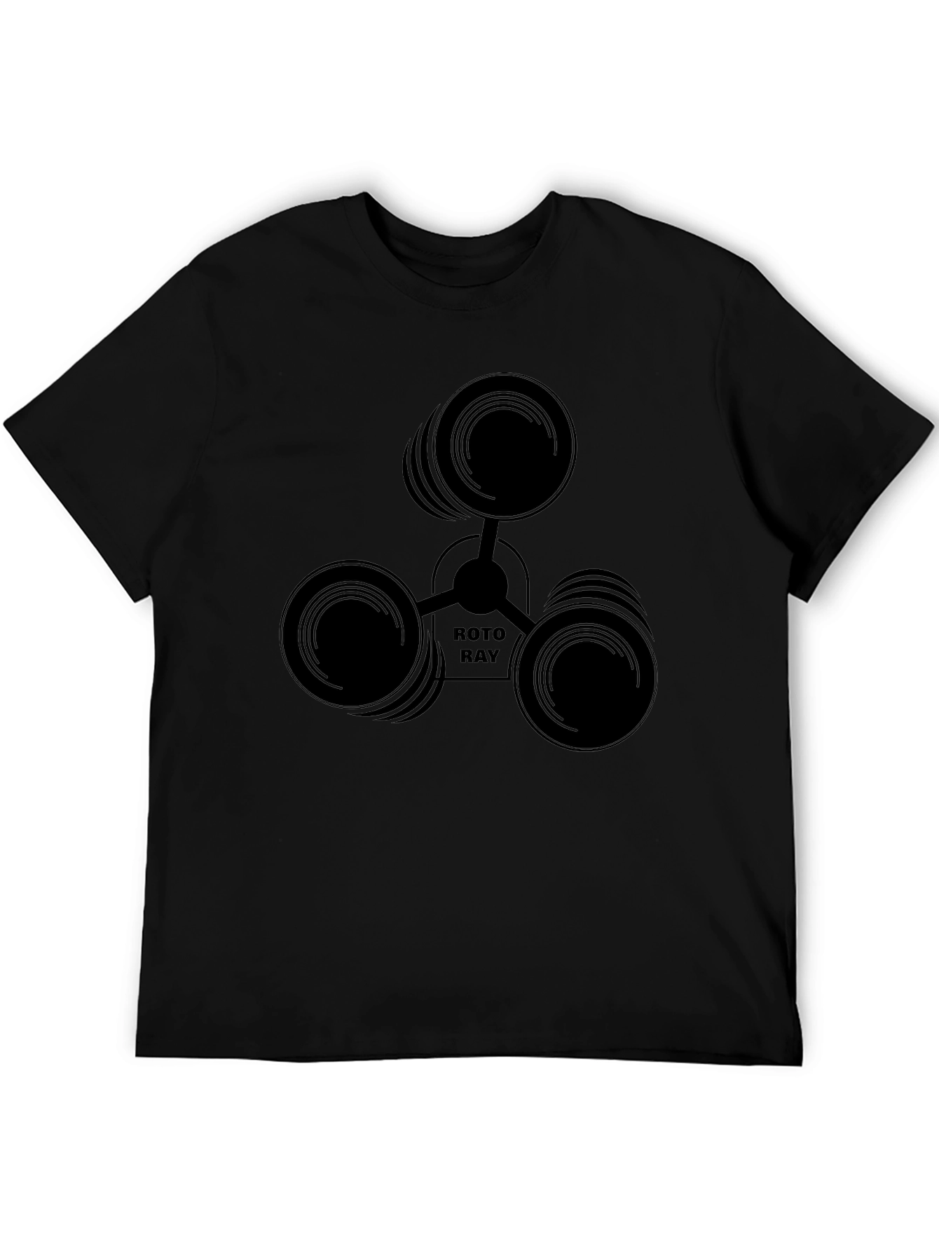 Roto Ray Black T-Shirt