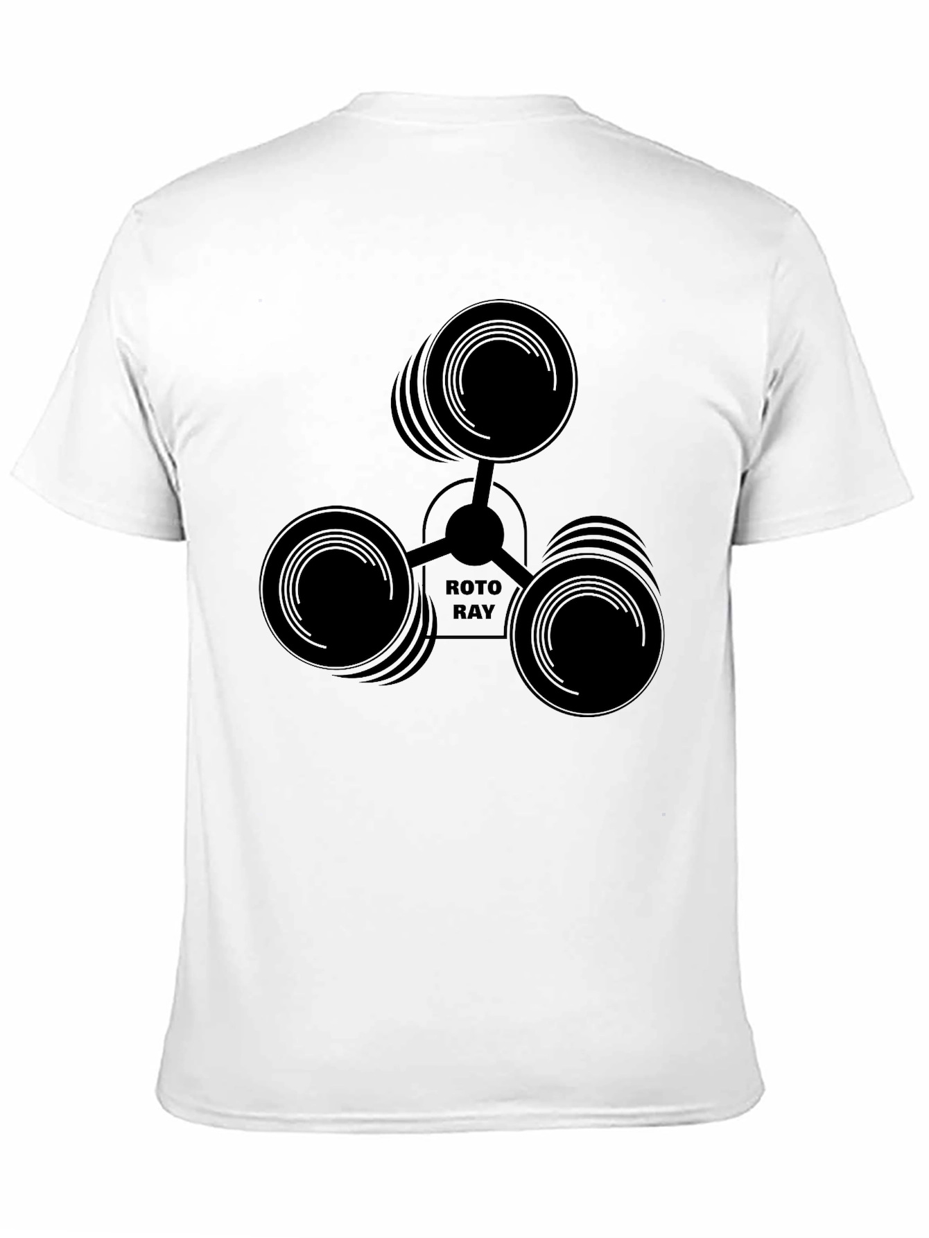 Roto Ray Black T-Shirt