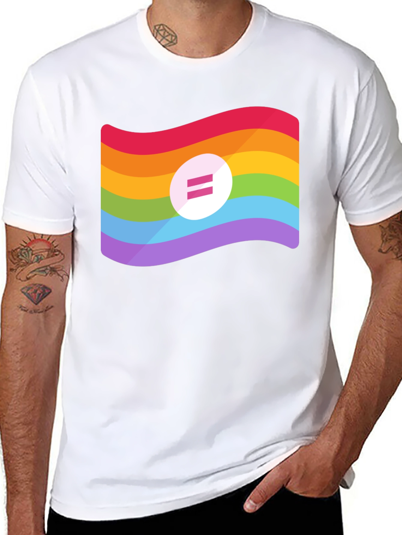 Equality Rainbow Pride T-Shirt - Unisex