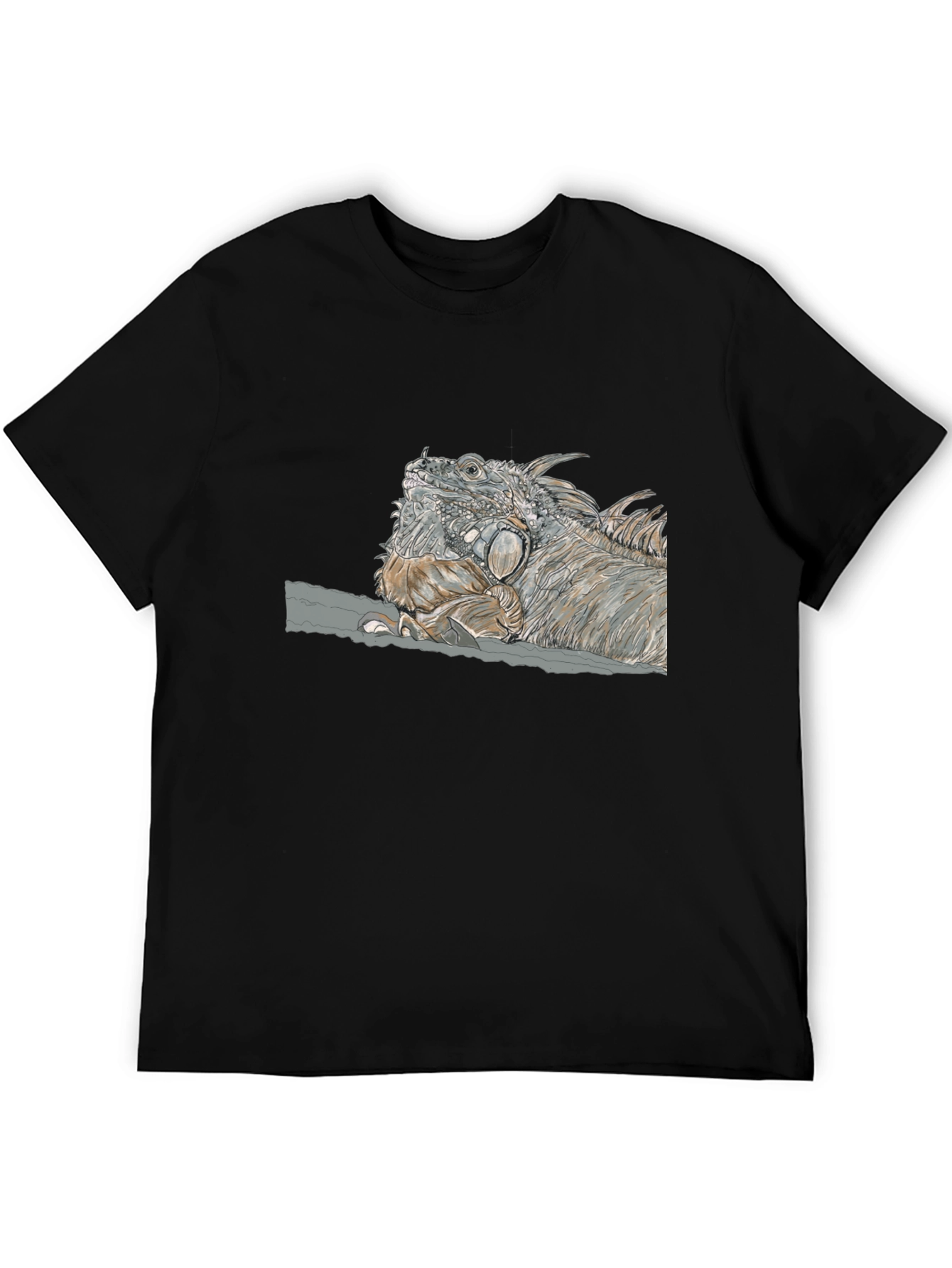 Iguana Graphic Tee - Cool Reptile Design