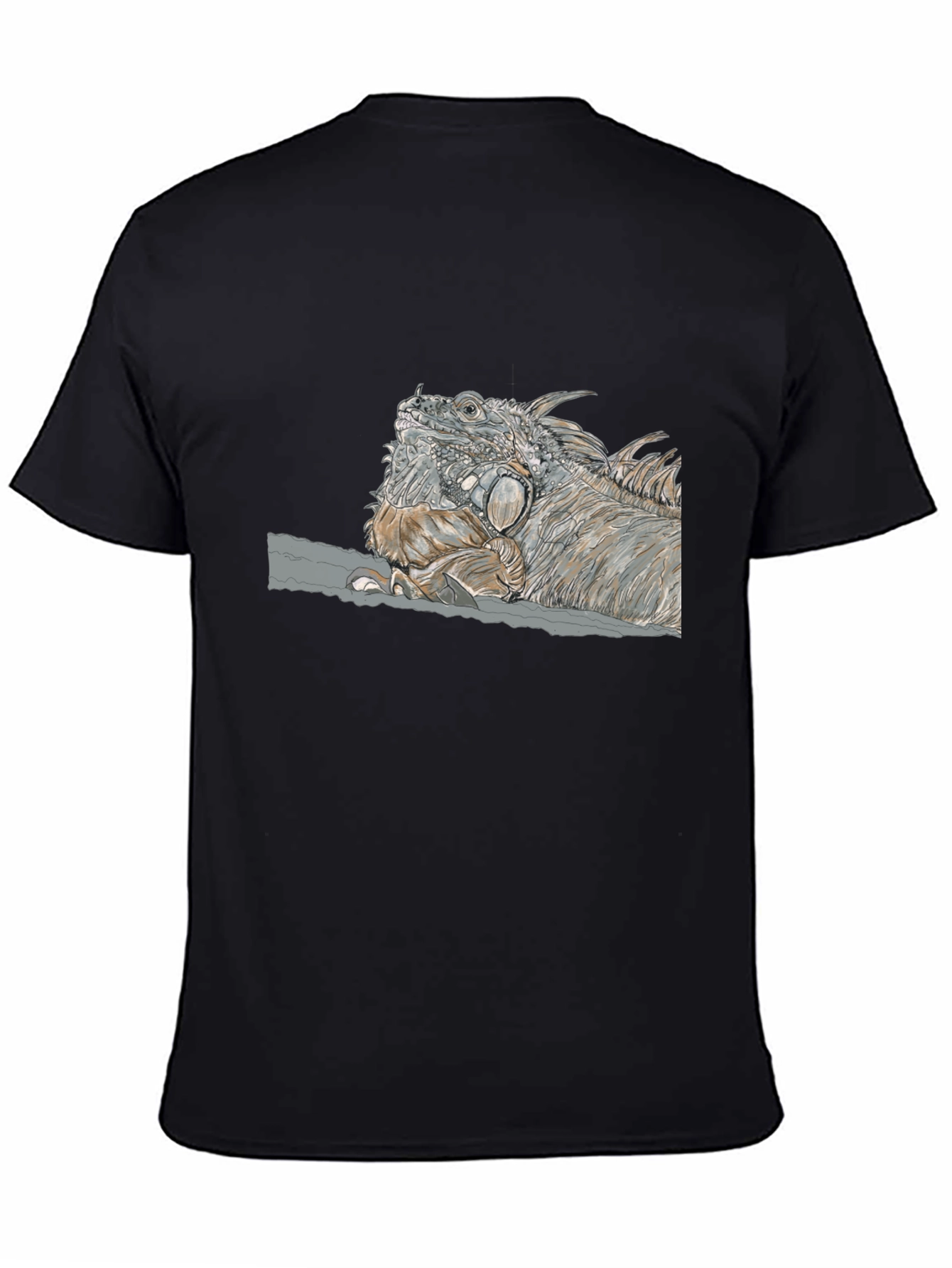 Iguana Graphic Tee - Cool Reptile Design
