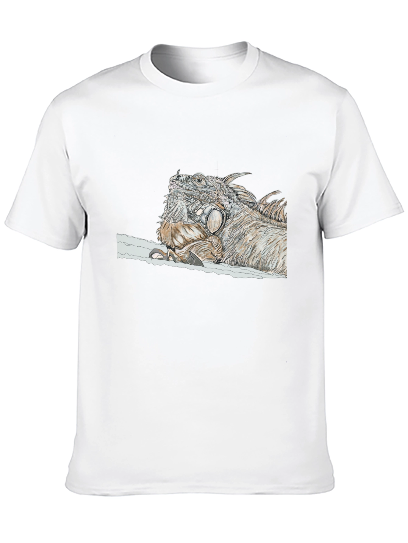 Iguana Graphic Tee - Cool Reptile Design