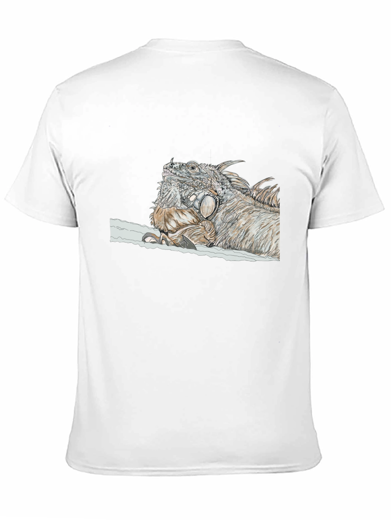 Iguana Graphic Tee - Cool Reptile Design
