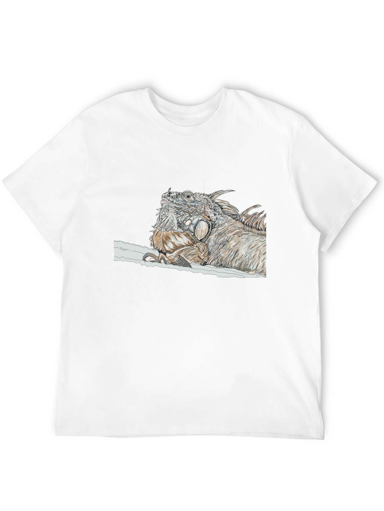 Iguana Graphic Tee - Cool Reptile Design