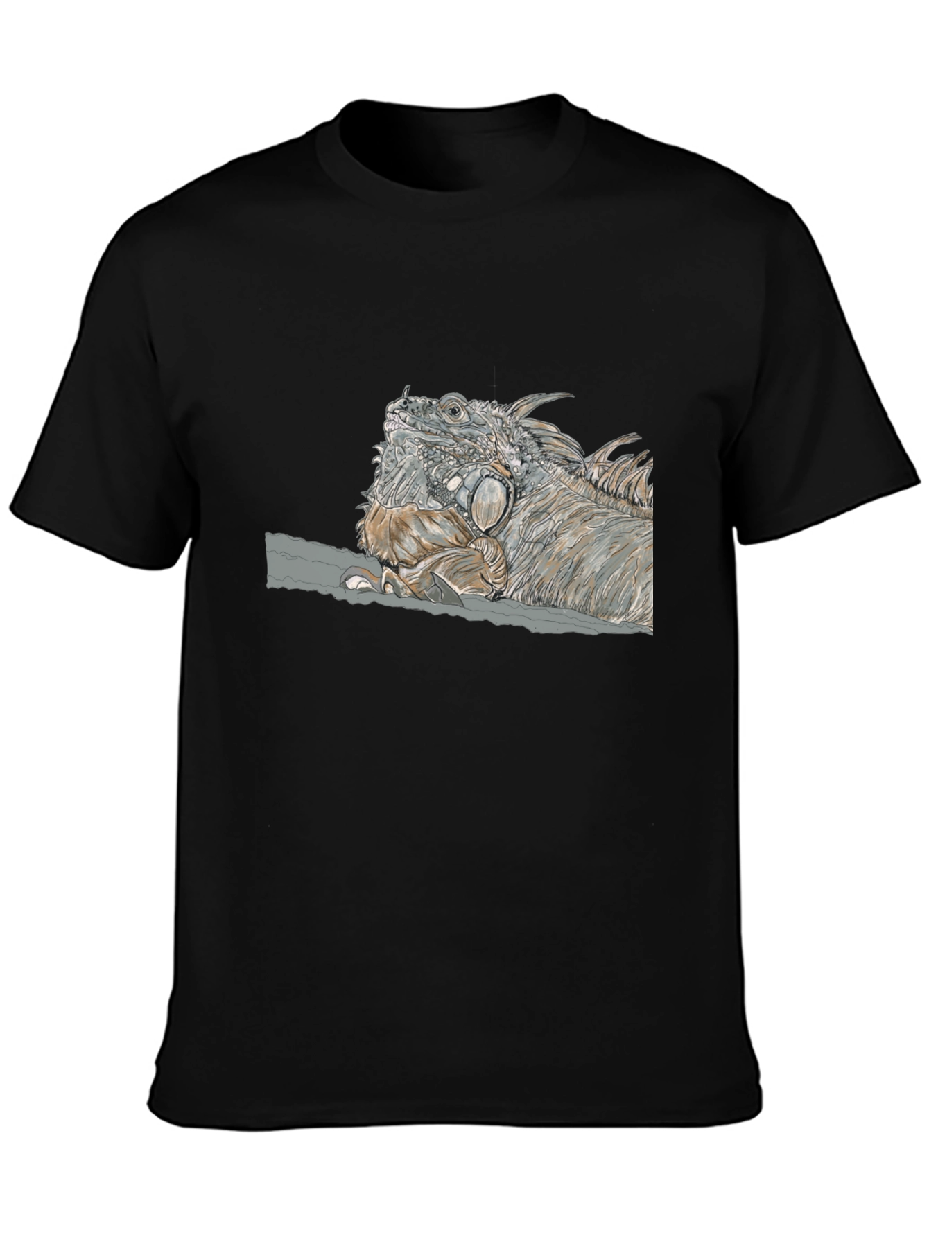 Iguana Graphic Tee - Cool Reptile Design