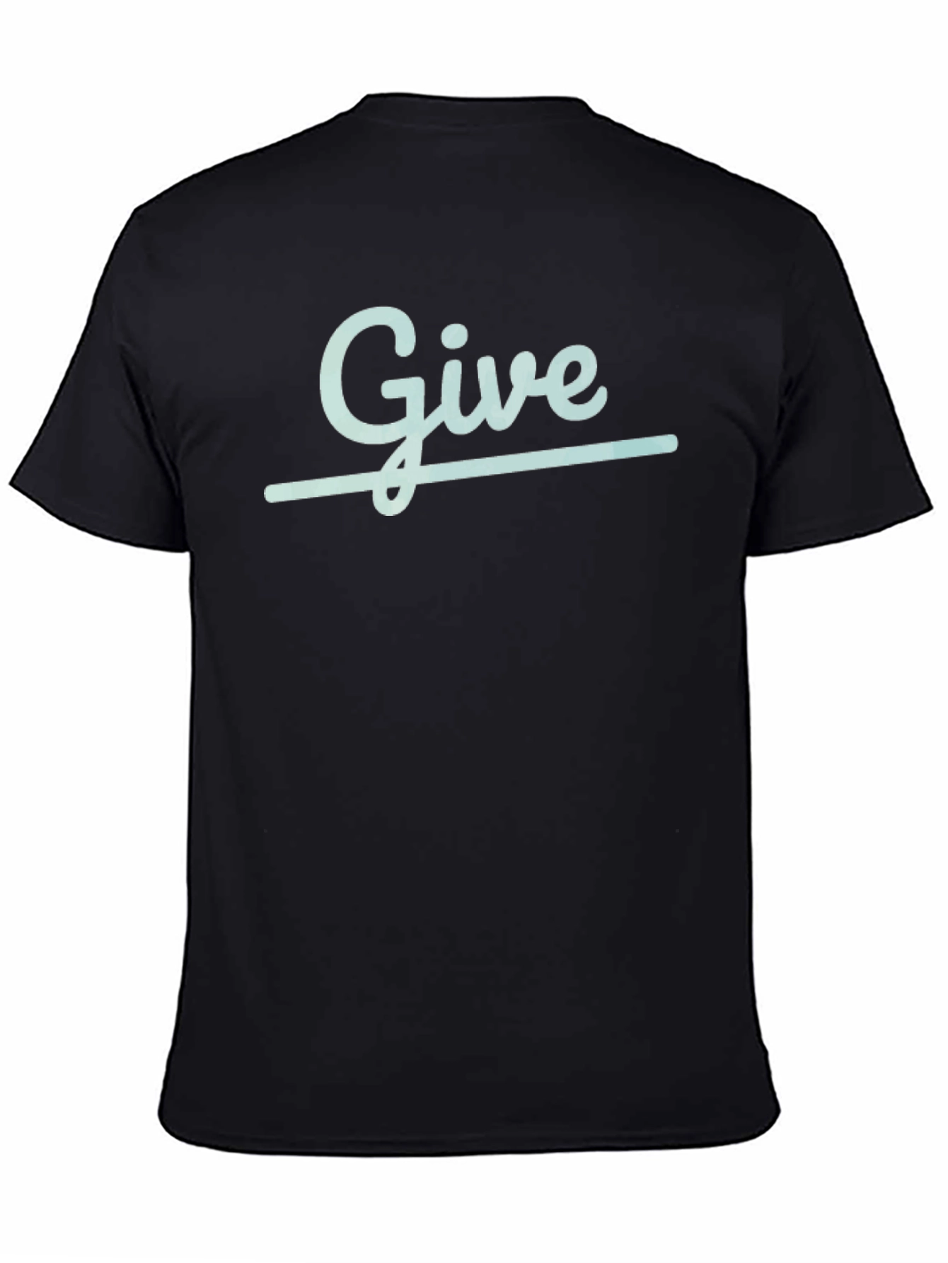 Give Graphic Tee - Soft Cotton Casual Shirt