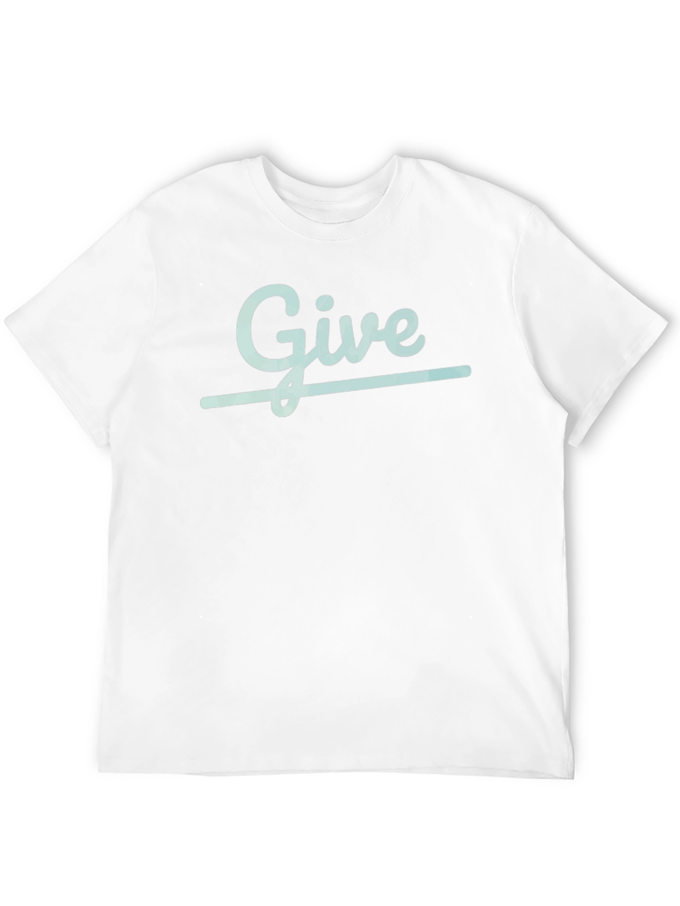 Give Graphic Tee - Soft Cotton Casual Shirt