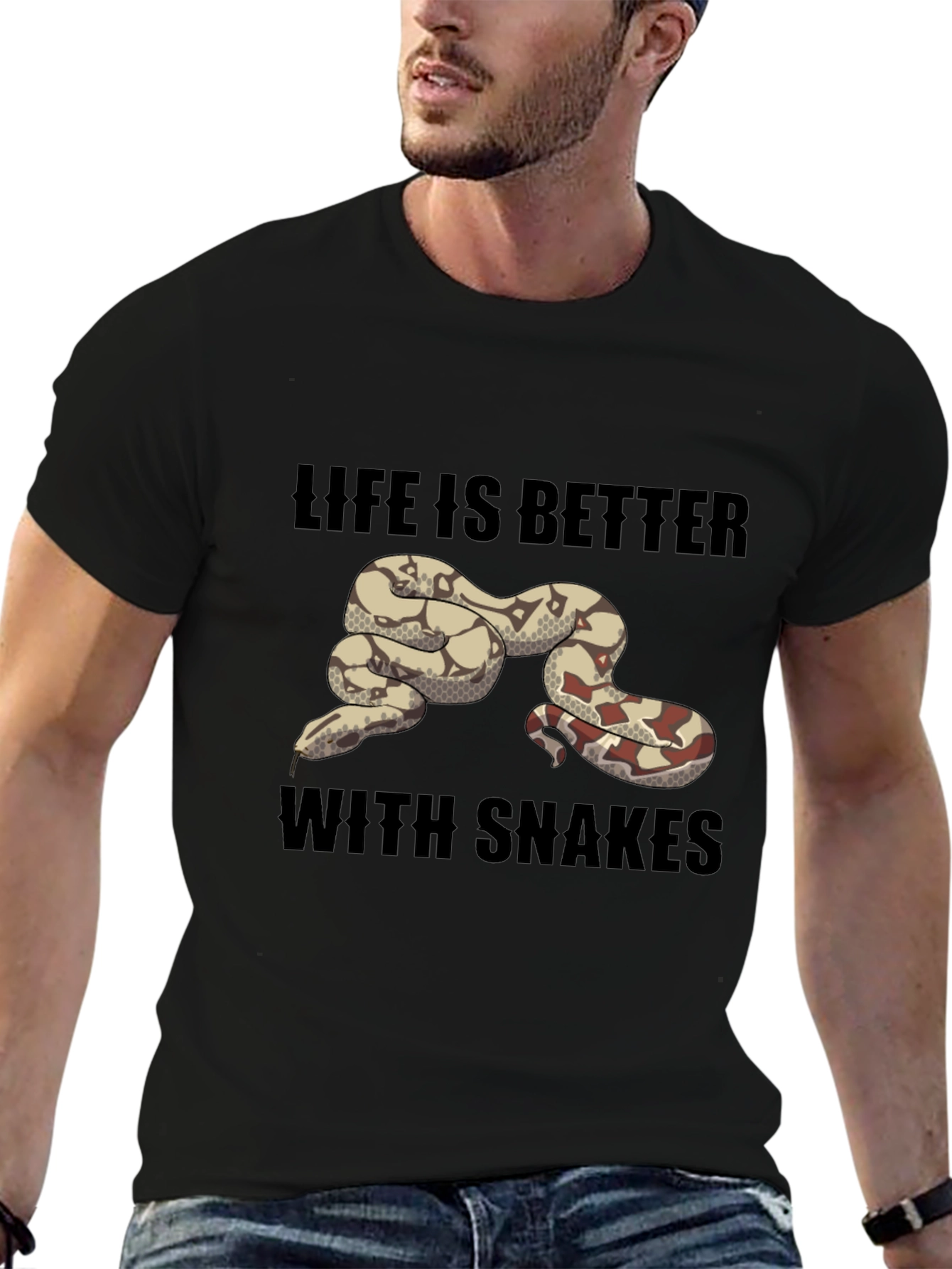 Life is Better with Snakes - Graphic Tee