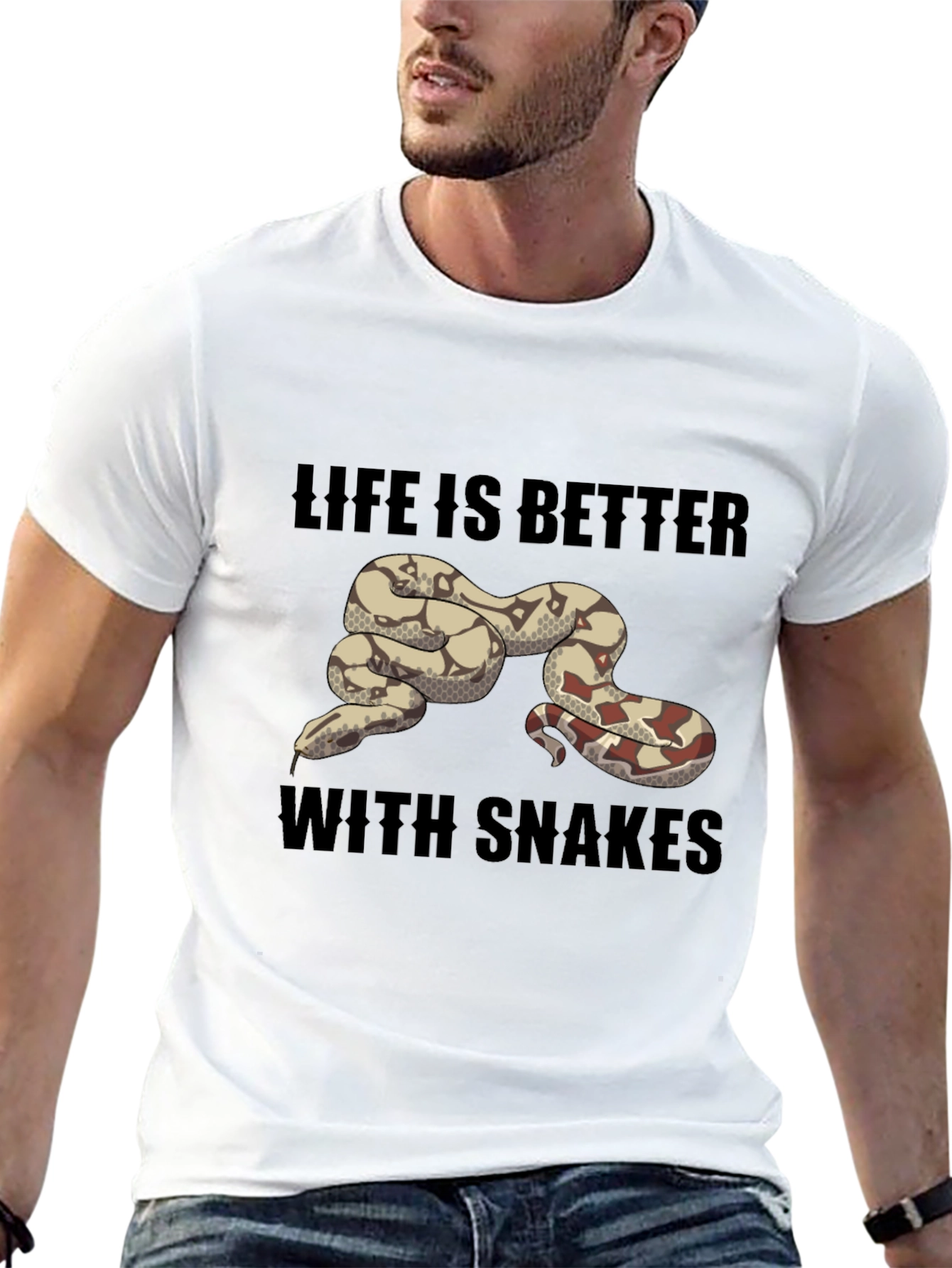 Life is Better with Snakes - Graphic Tee