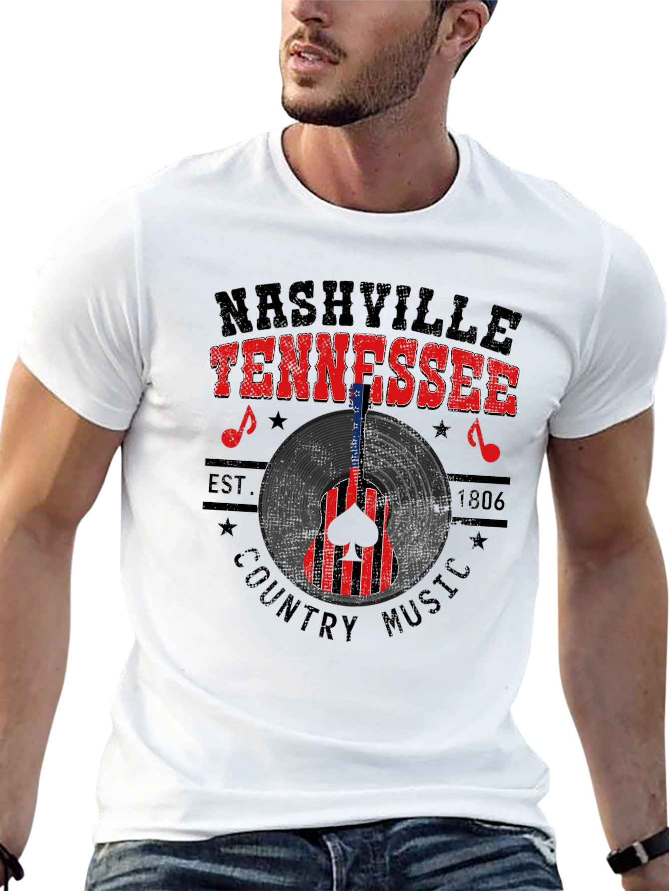 Nashville Tennessee Country Music T-Shirt