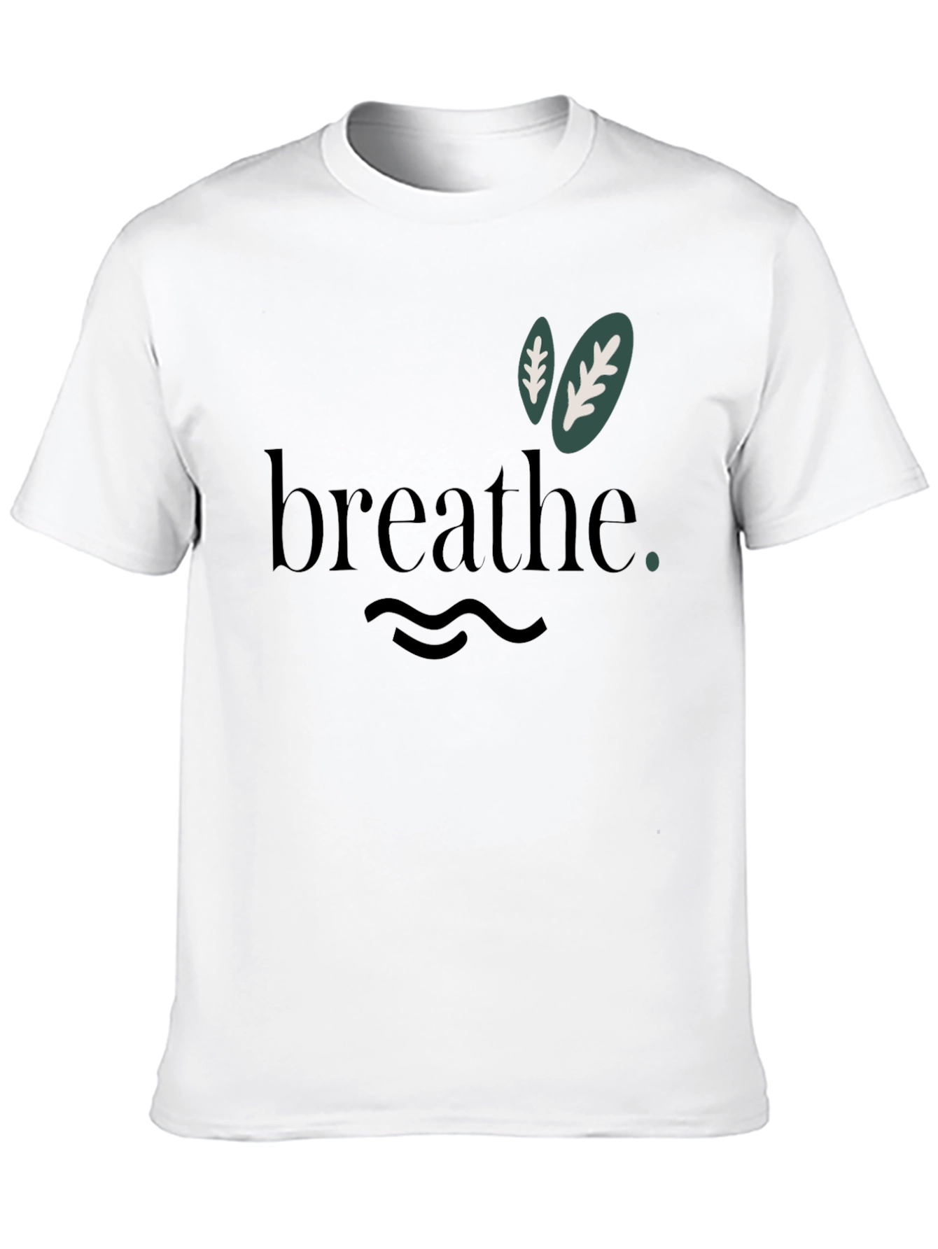 Breathe Graphic Tee - Relaxed Comfort