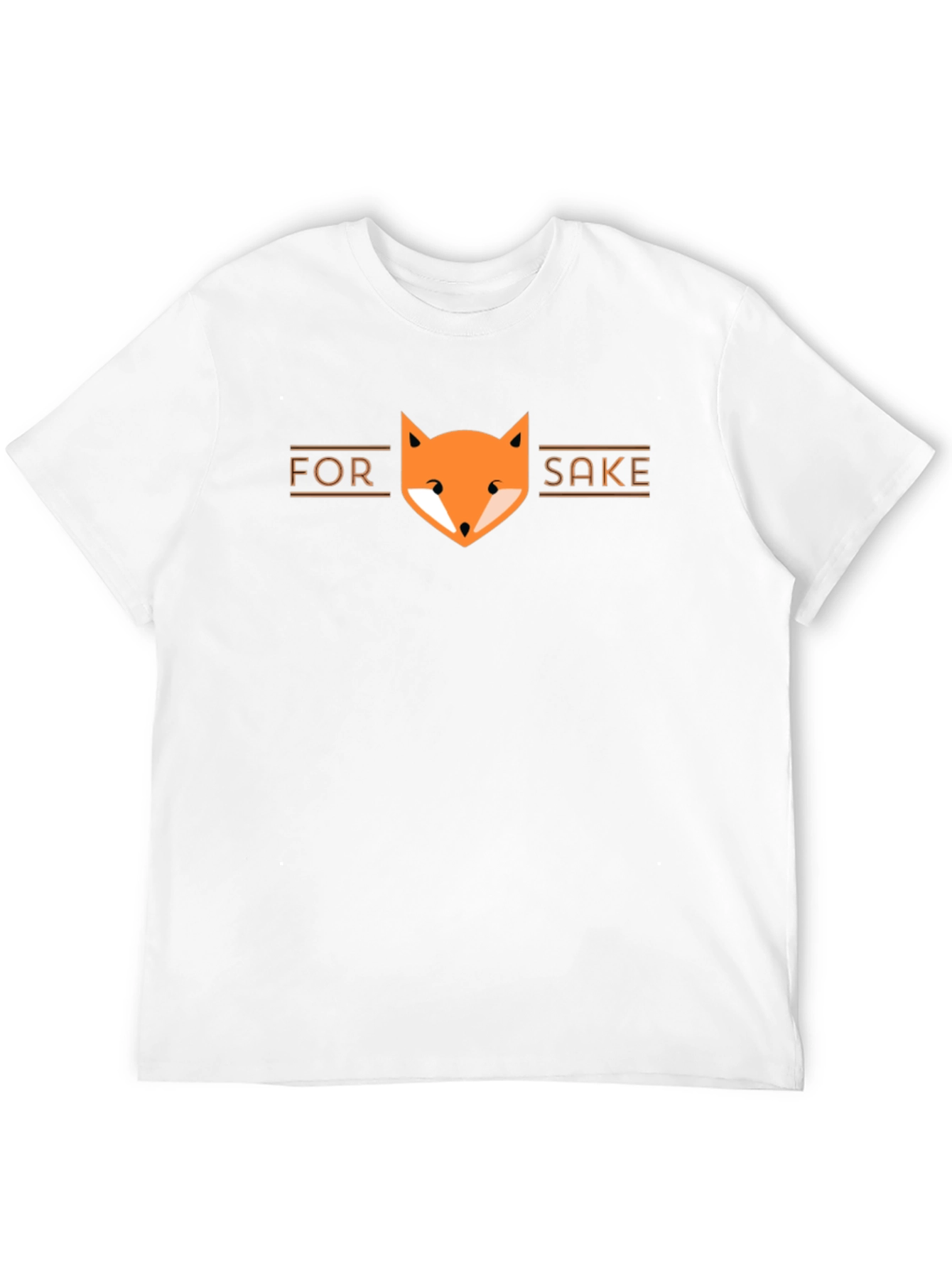 For Fox Sake T-Shirt - Fun Graphic Tee