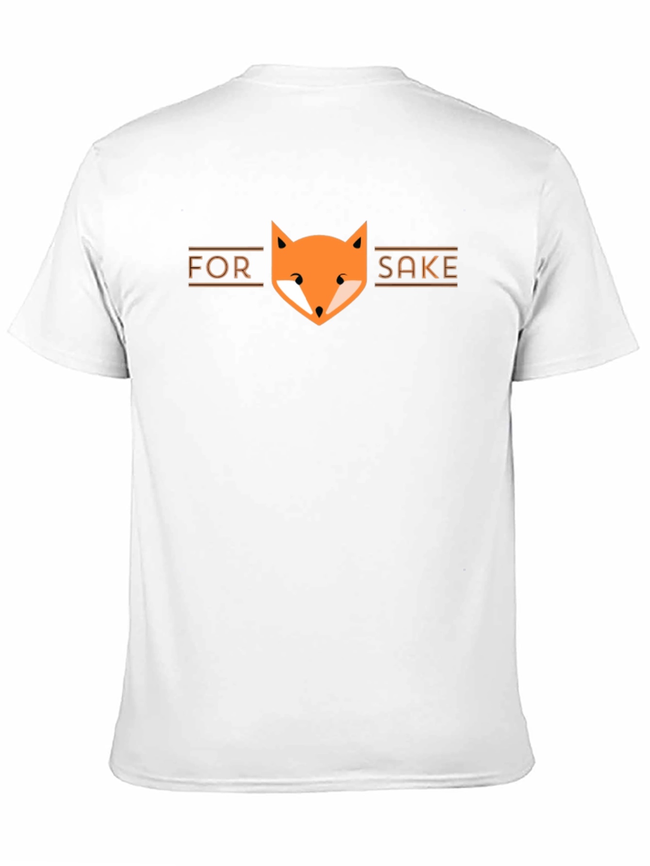 For Fox Sake T-Shirt - Fun Graphic Tee