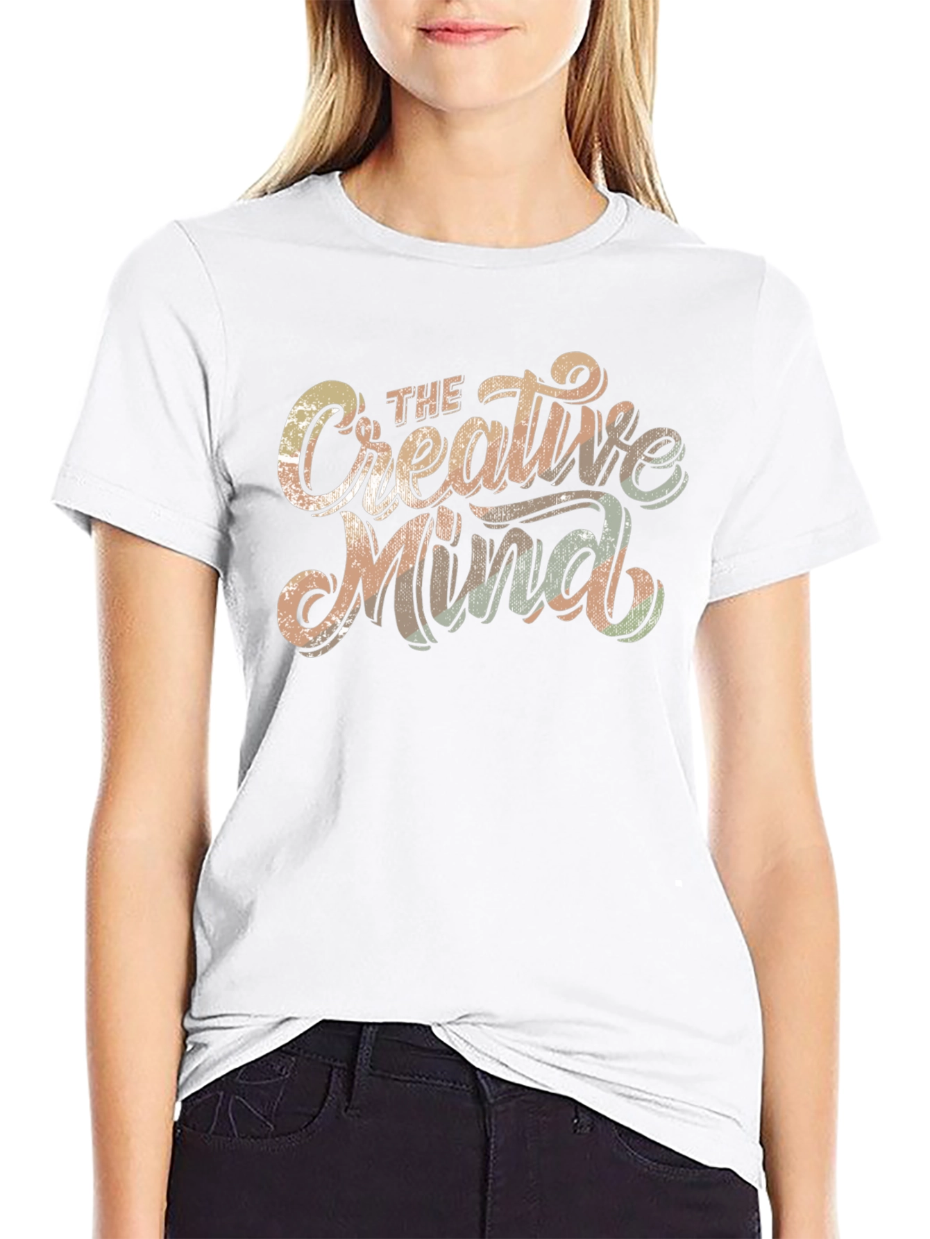 Creative Mind Graphic T-Shirt - Artistic Design