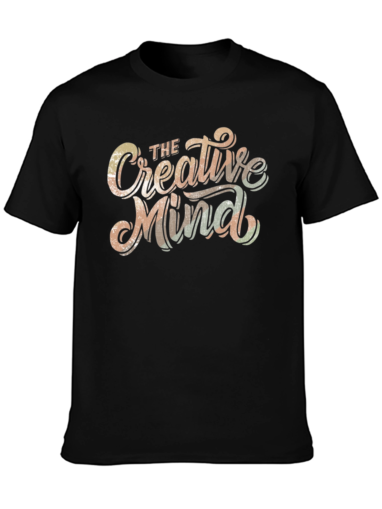 Creative Mind Graphic T-Shirt - Artistic Design