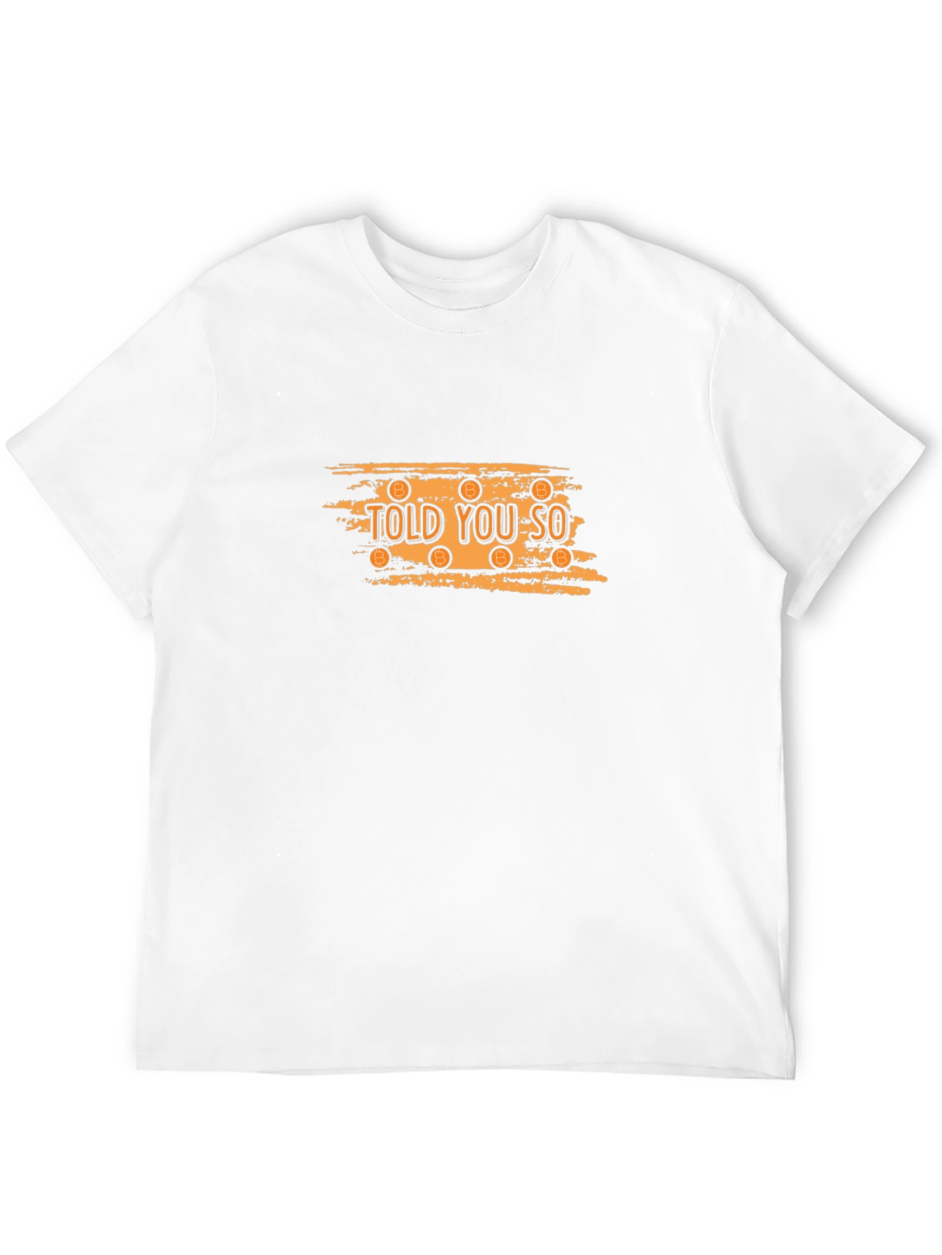 Told You So Bitcoin Graphic Black T-Shirt
