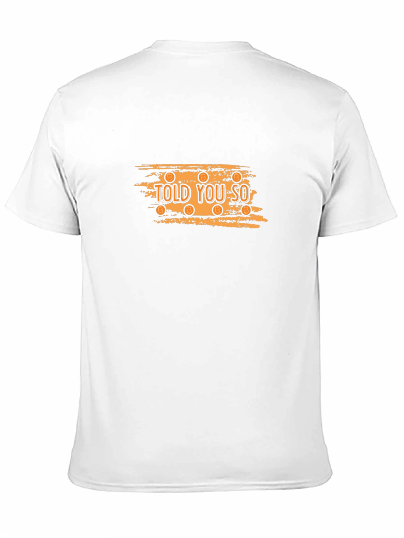Told You So Bitcoin Graphic Black T-Shirt