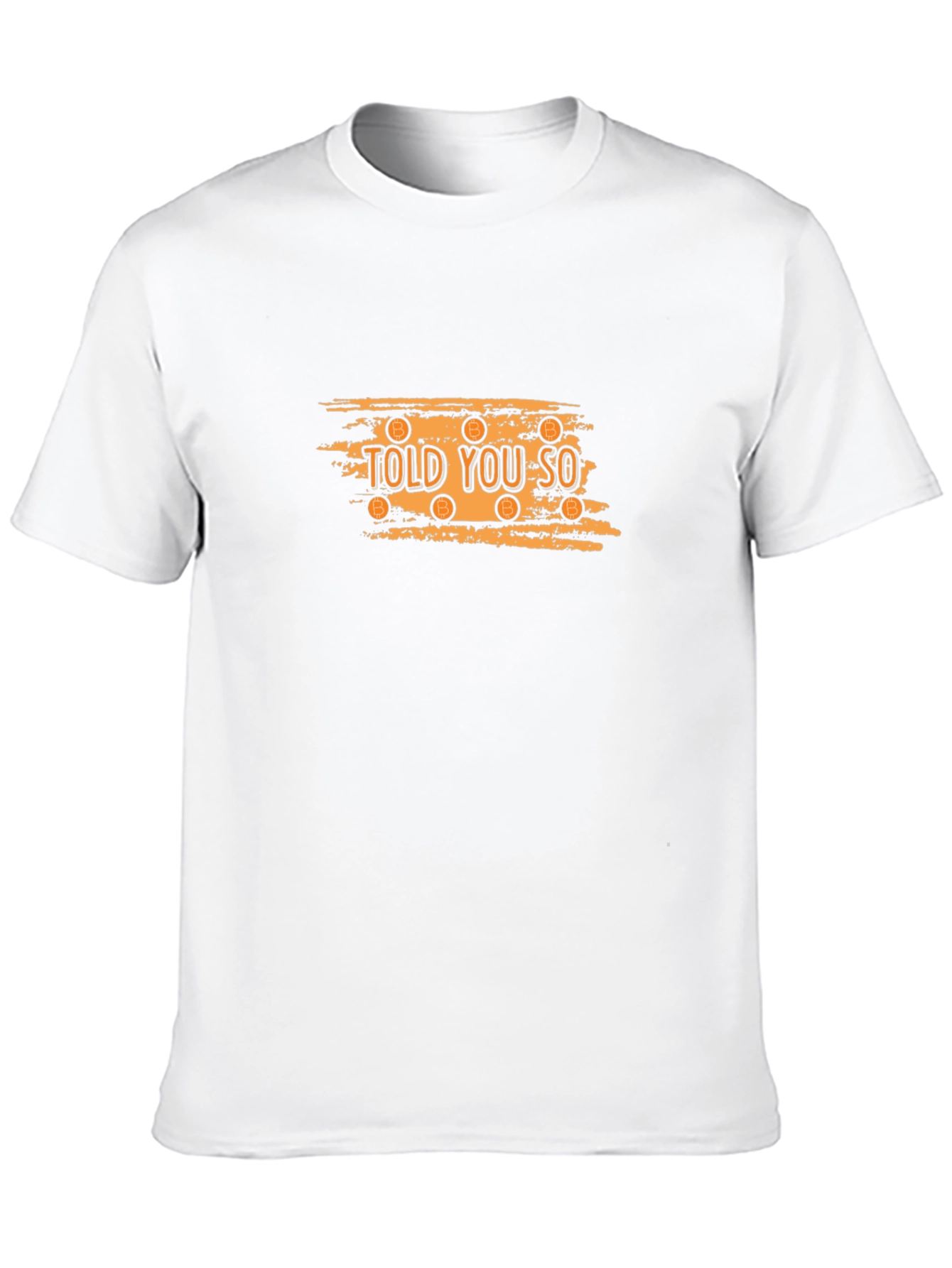 Told You So Bitcoin Graphic Black T-Shirt
