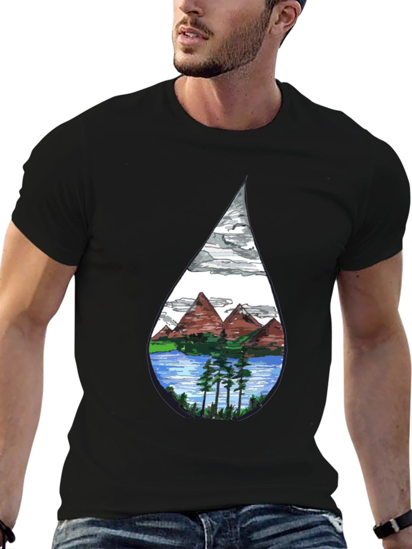 Nature Drop Graphic Tee