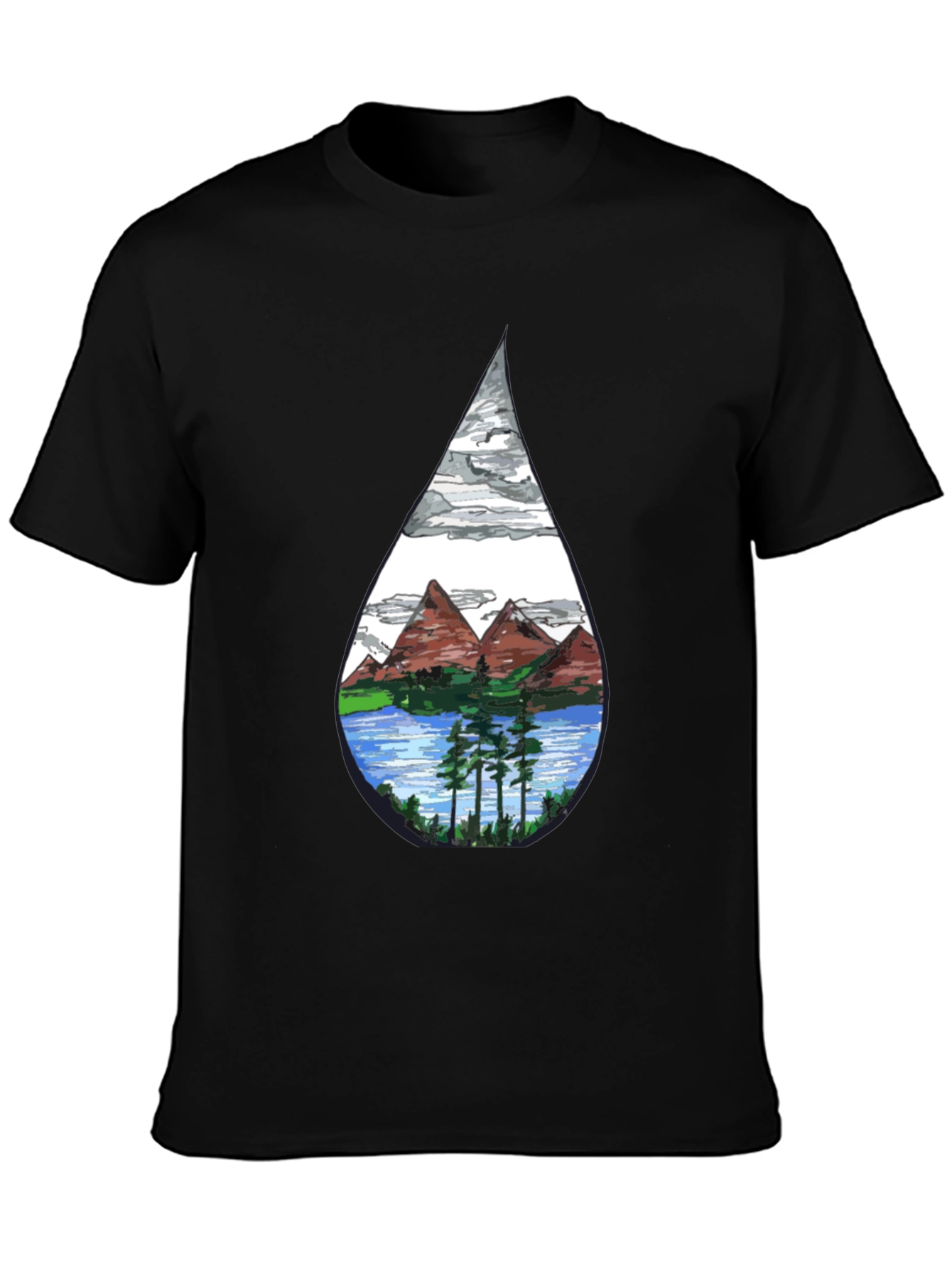 Nature Drop Graphic Tee