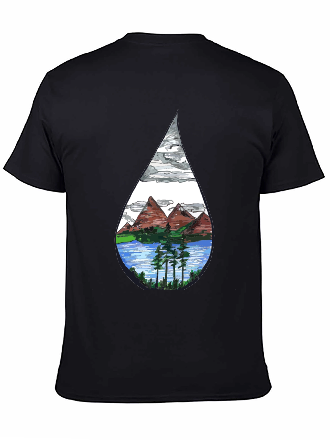 Nature Drop Graphic Tee