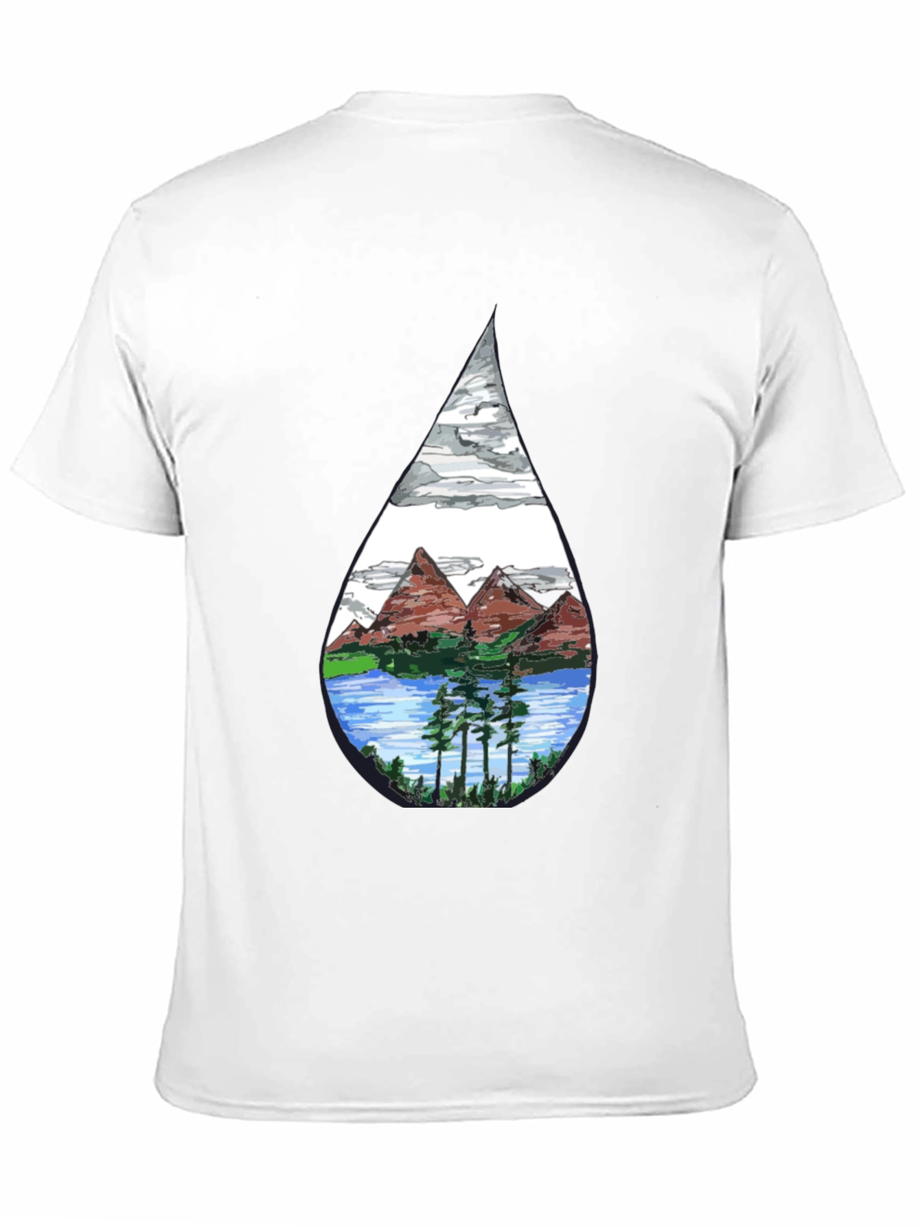 Nature Drop Graphic Tee