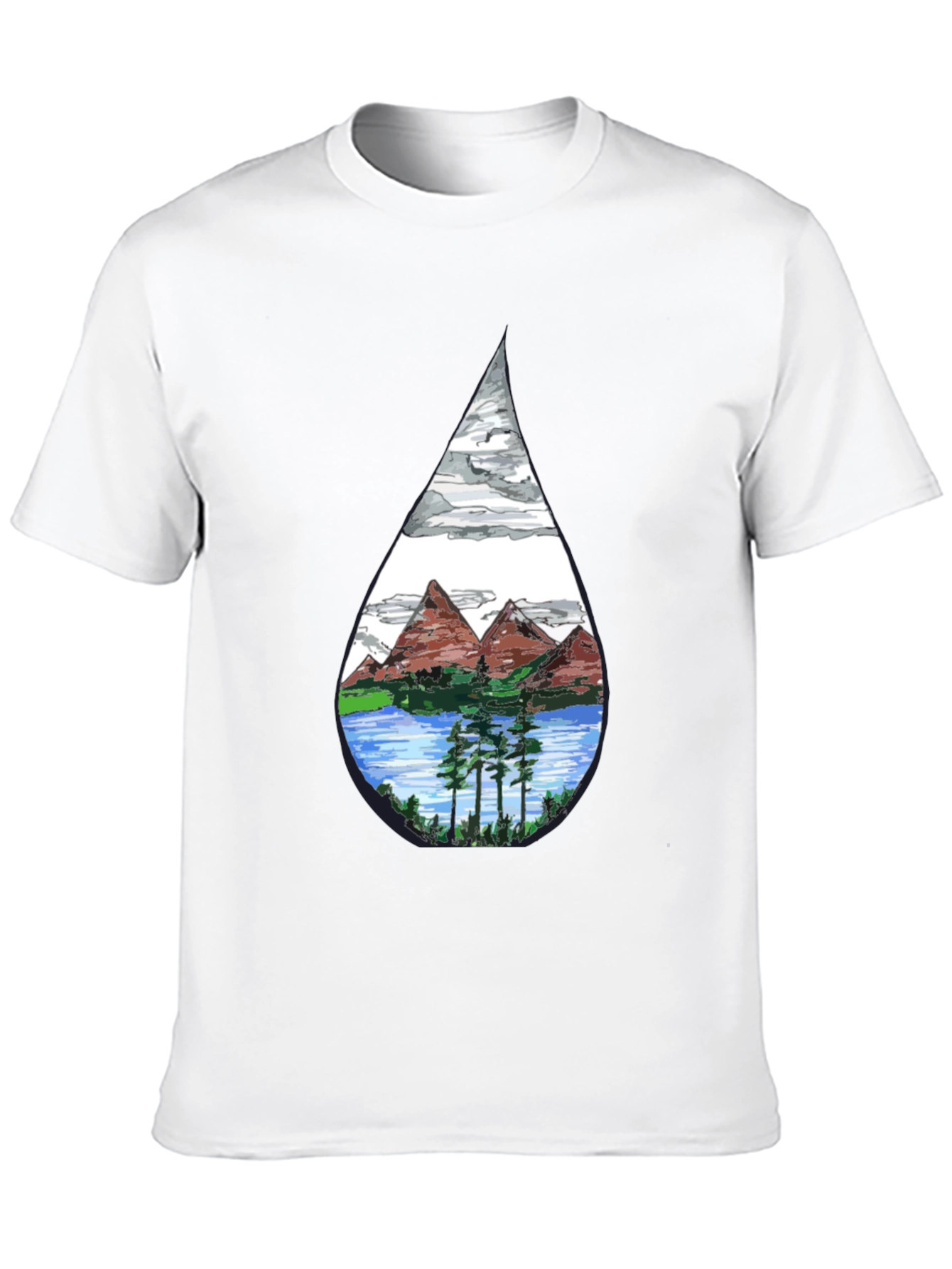 Nature Drop Graphic Tee