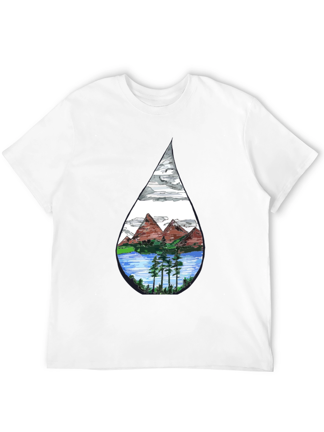 Nature Drop Graphic Tee