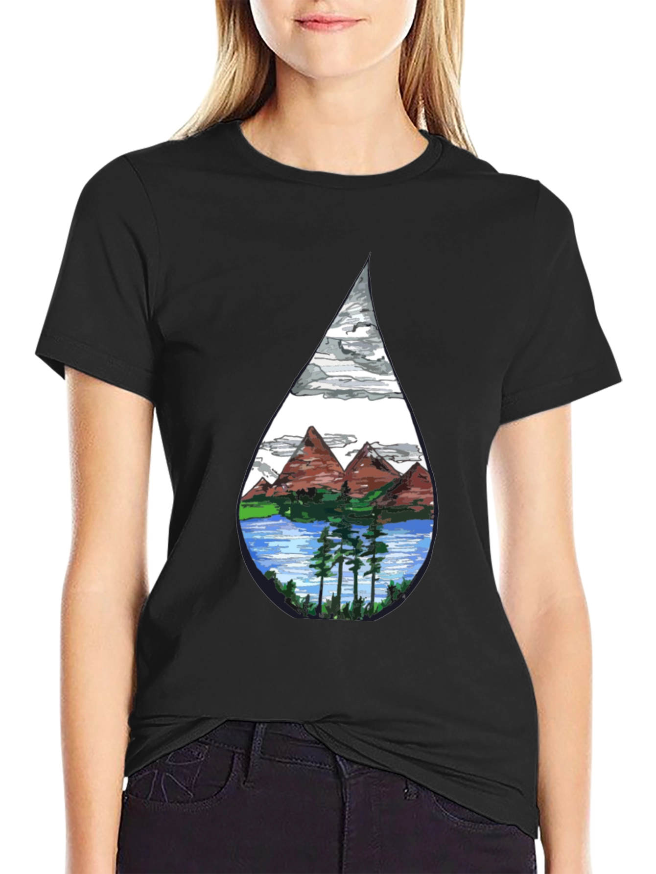 Nature Drop Graphic Tee