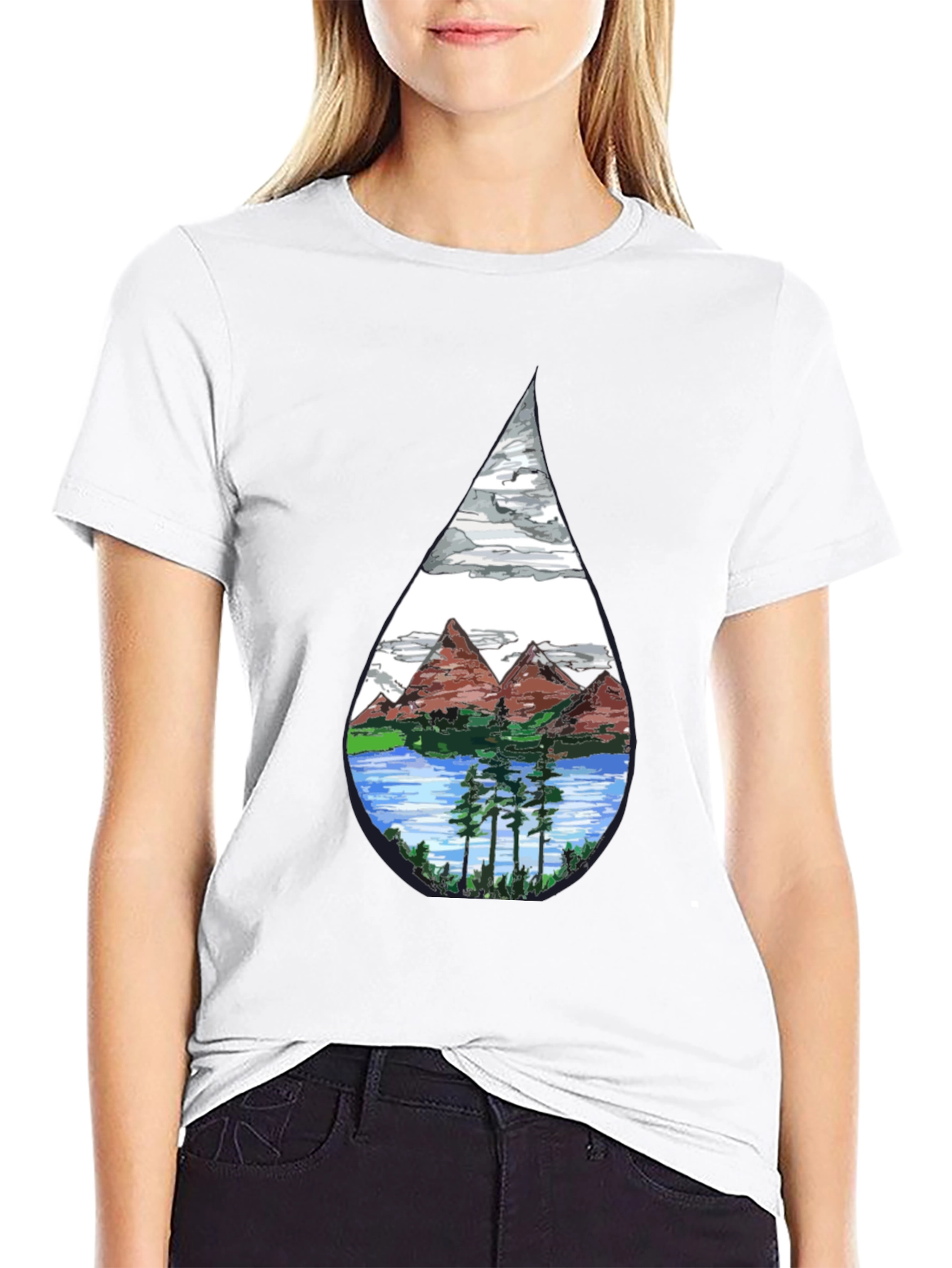 Nature Drop Graphic Tee
