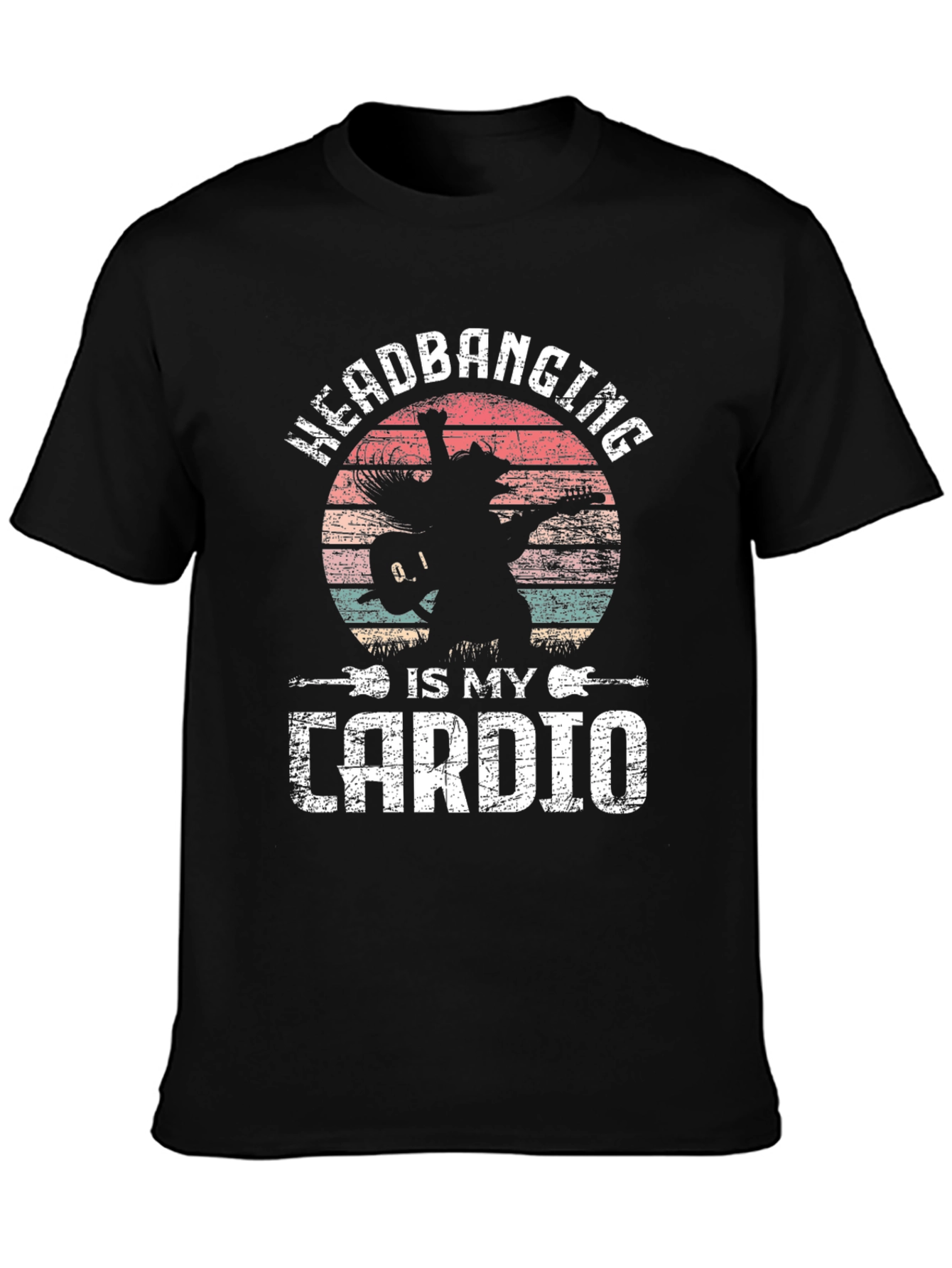 Headbanging Is My Cardio Graphic Tee