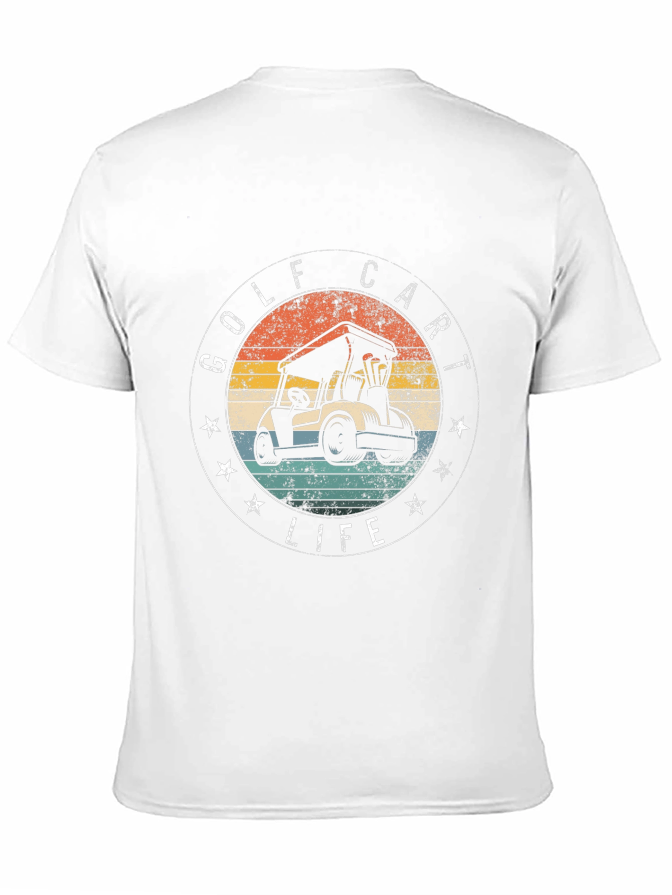 Golf Cart Life T-Shirt - Retro Graphic Tee