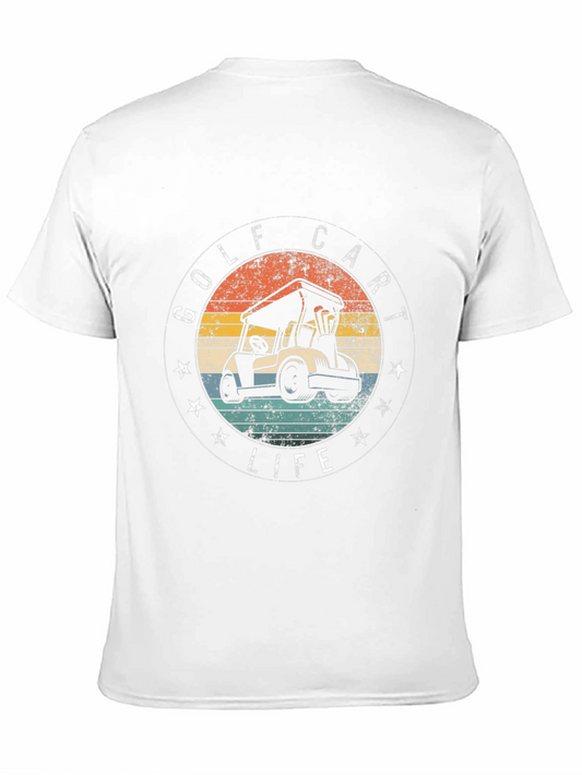 Golf Cart Life T-Shirt - Retro Graphic Tee