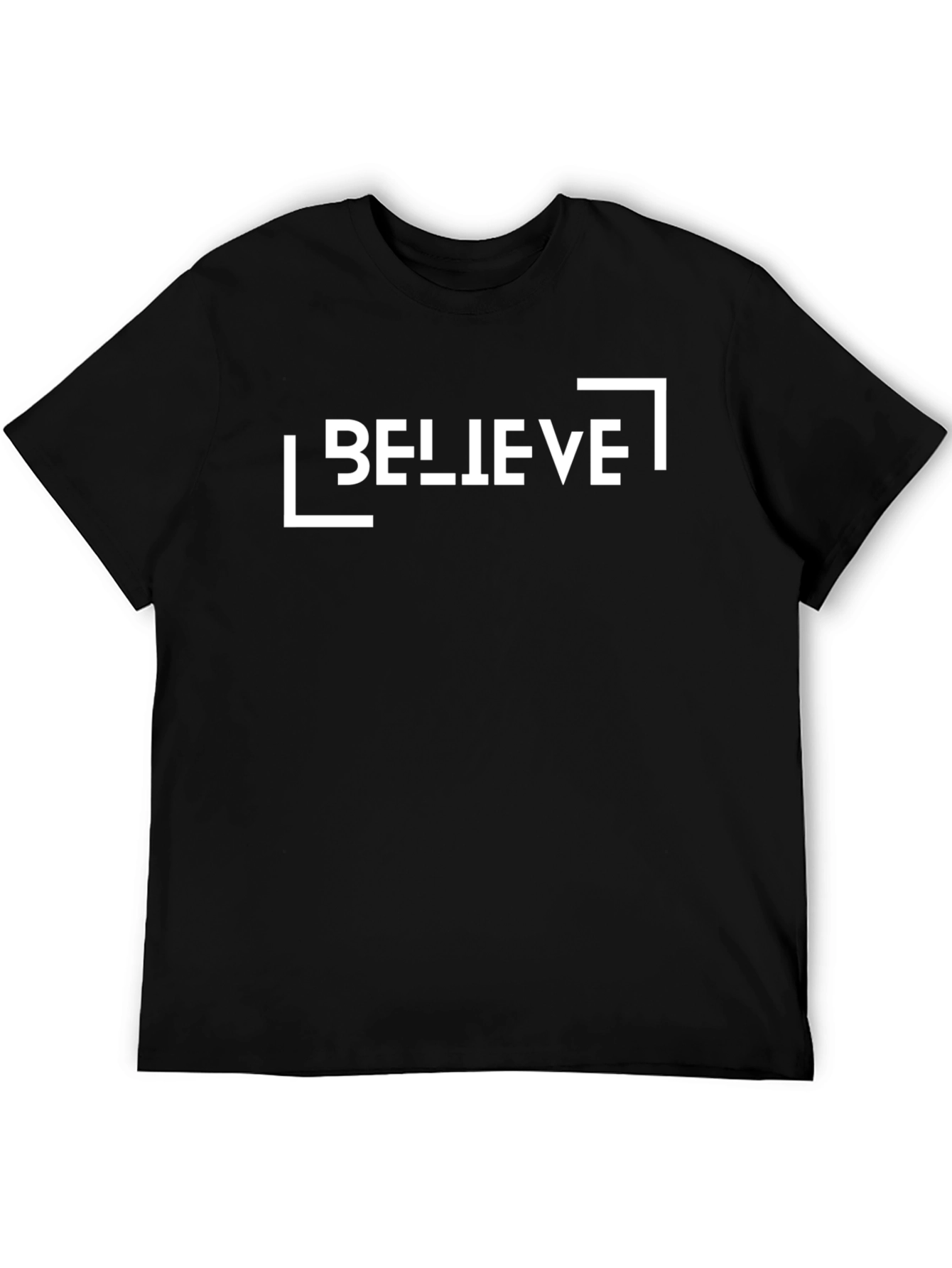 Believe Graphic Tee - Stylish Comfort