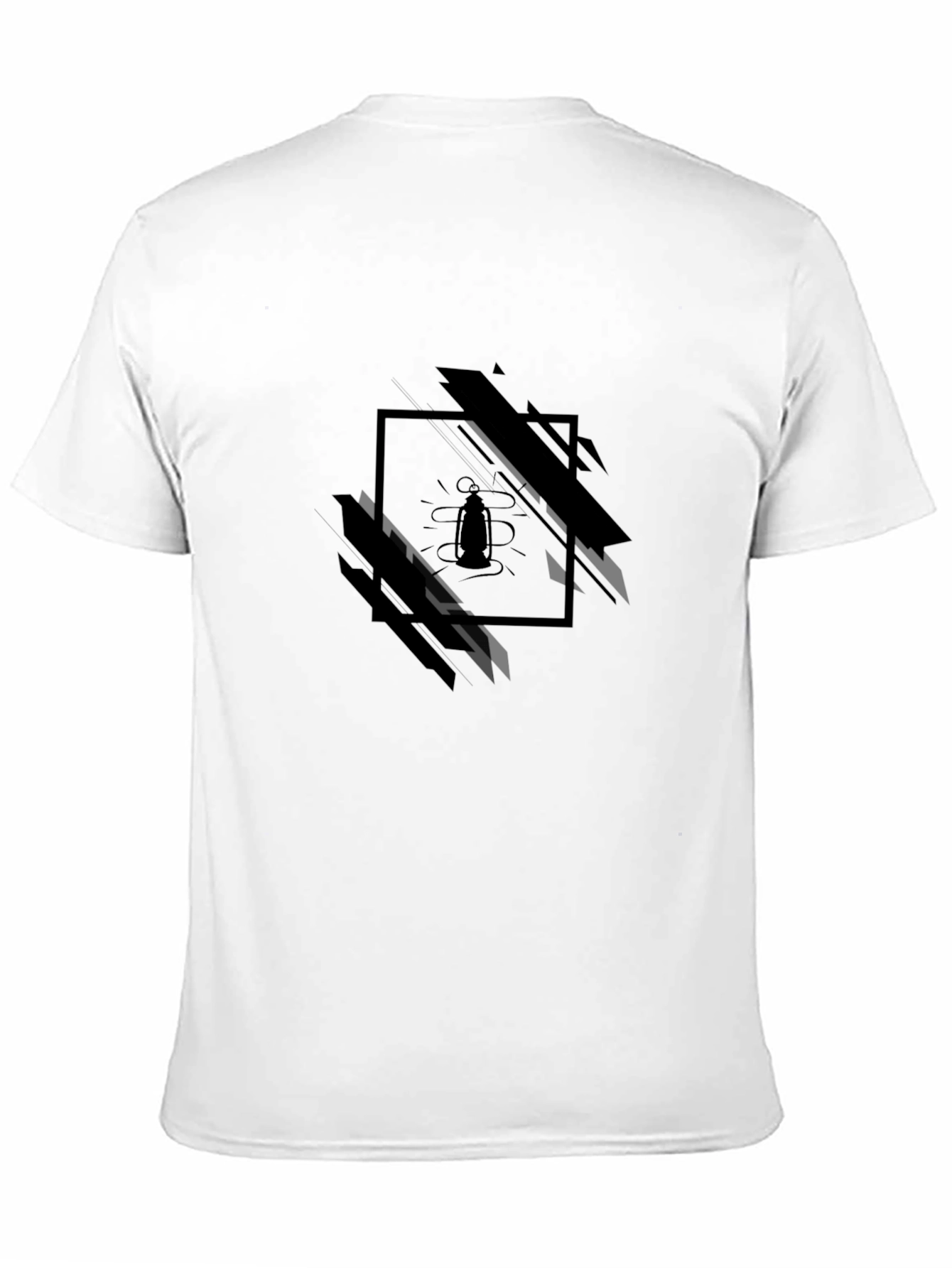 Mens Black Graphic T-Shirt