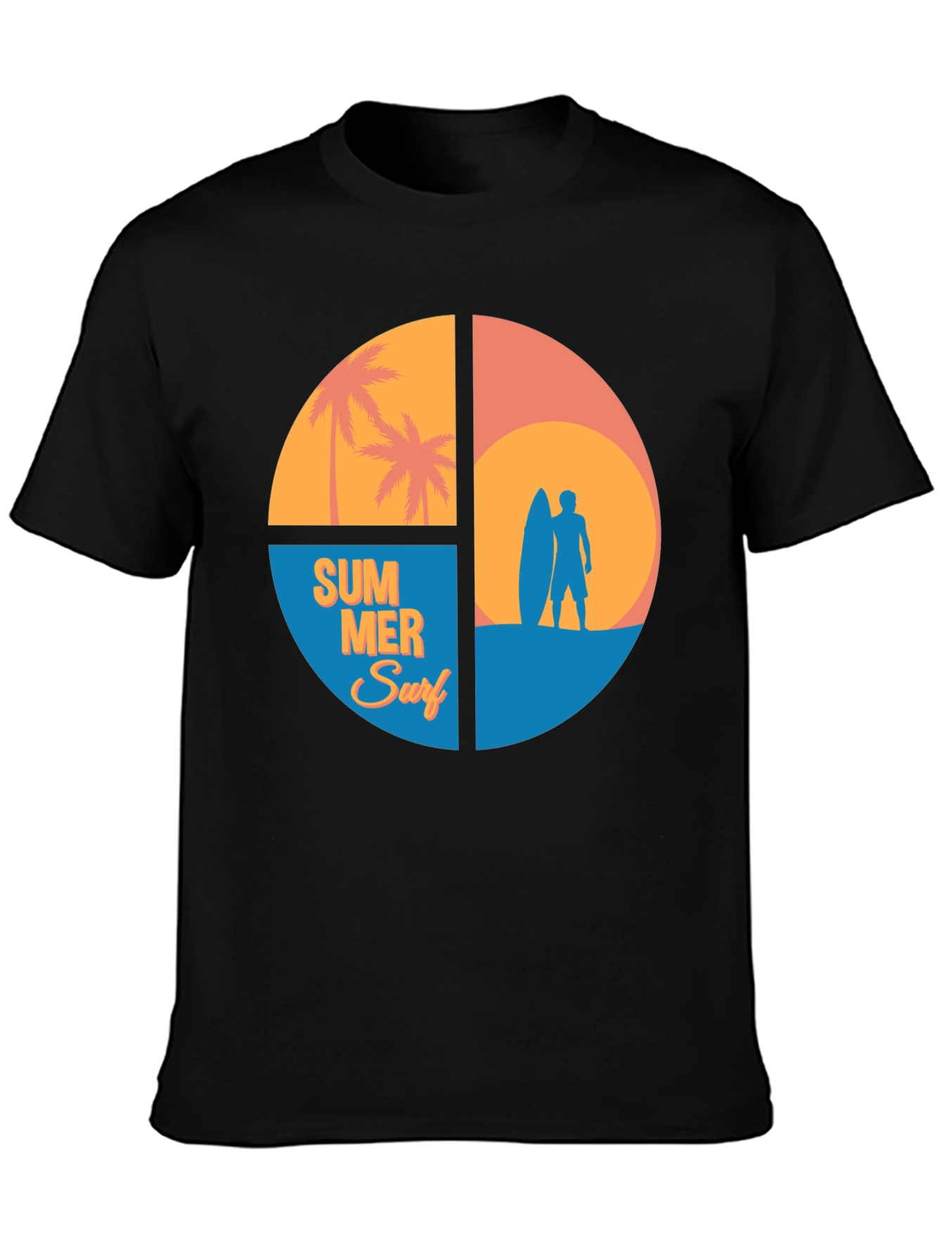 Summer Surf Graphic T-Shirt