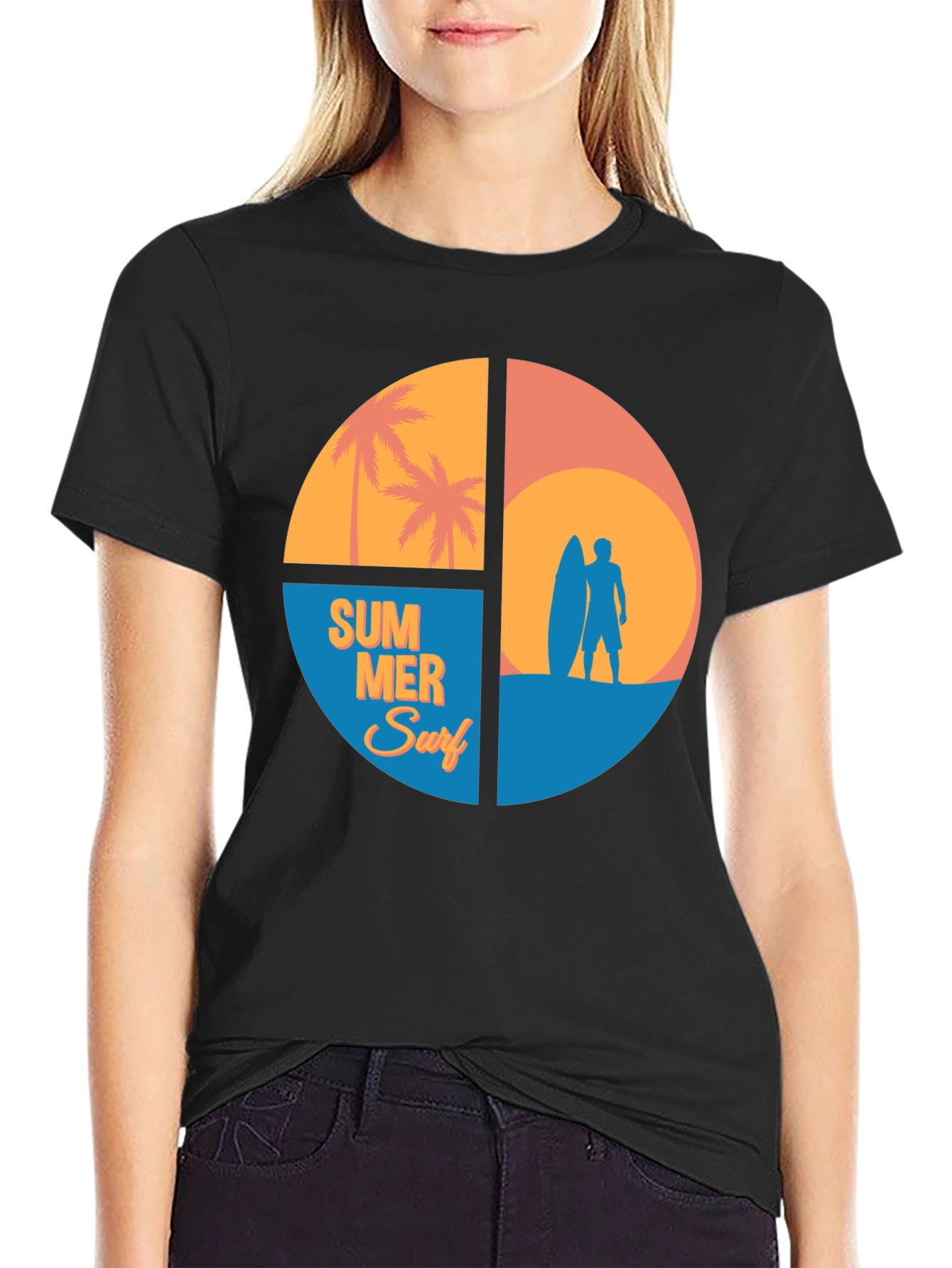 Summer Surf Graphic T-Shirt