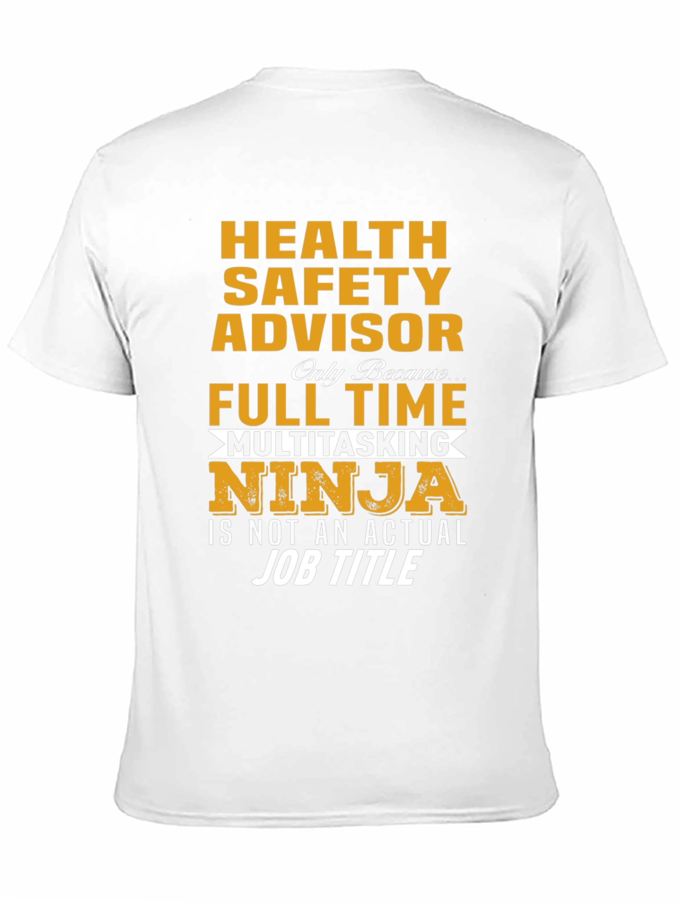 Health Safety Advisor Ninja T-Shirt