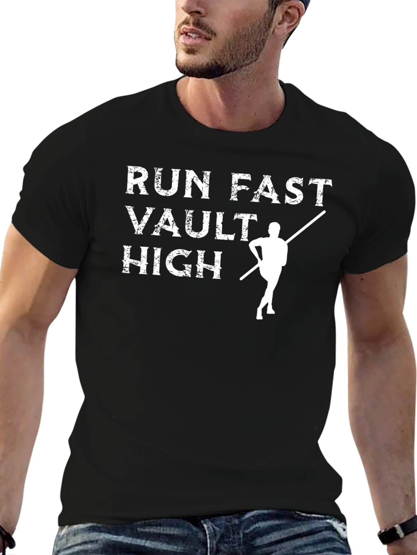 Run Fast Vault High Graphic T-Shirt
